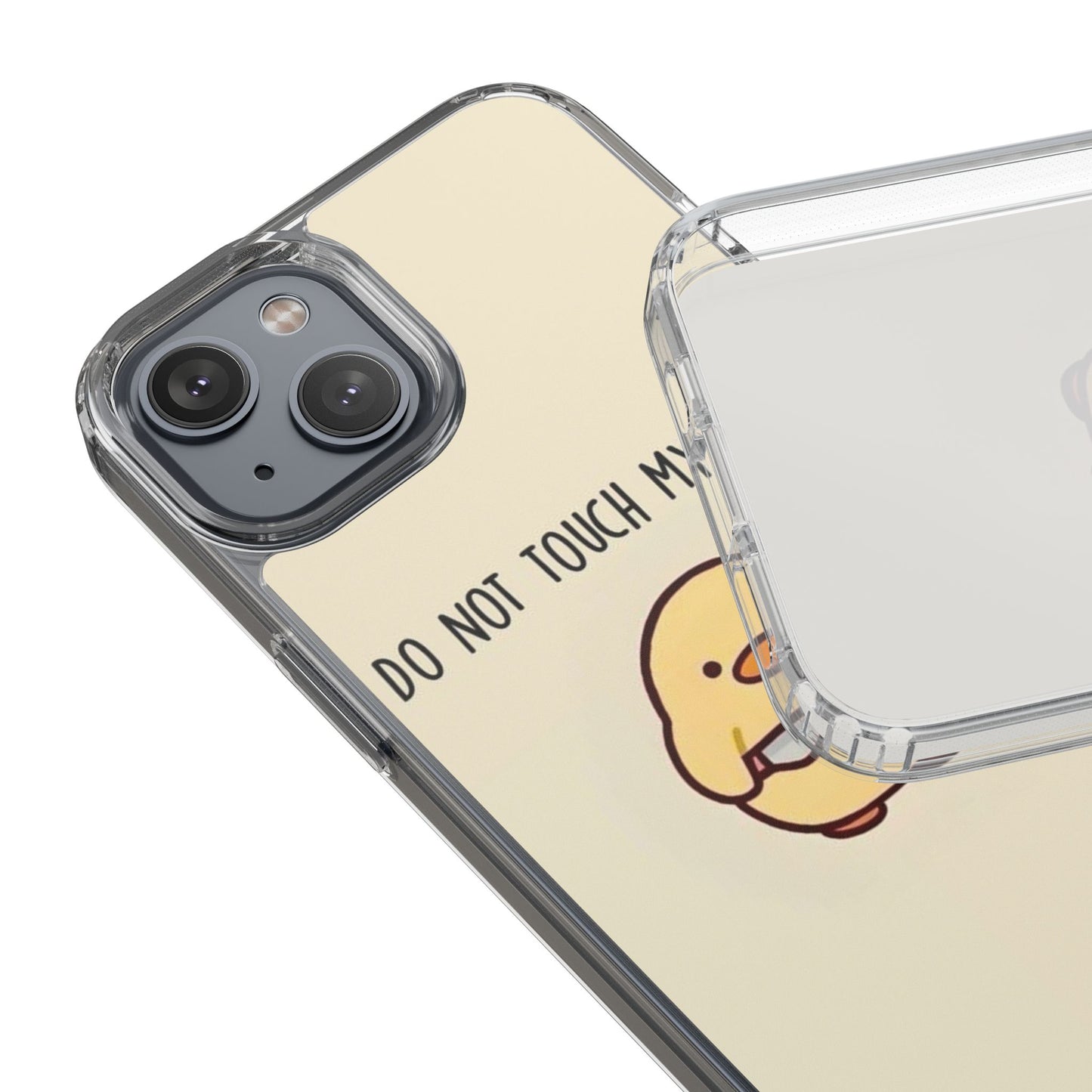 Funny Phone Case, Do Not Touch My Phone