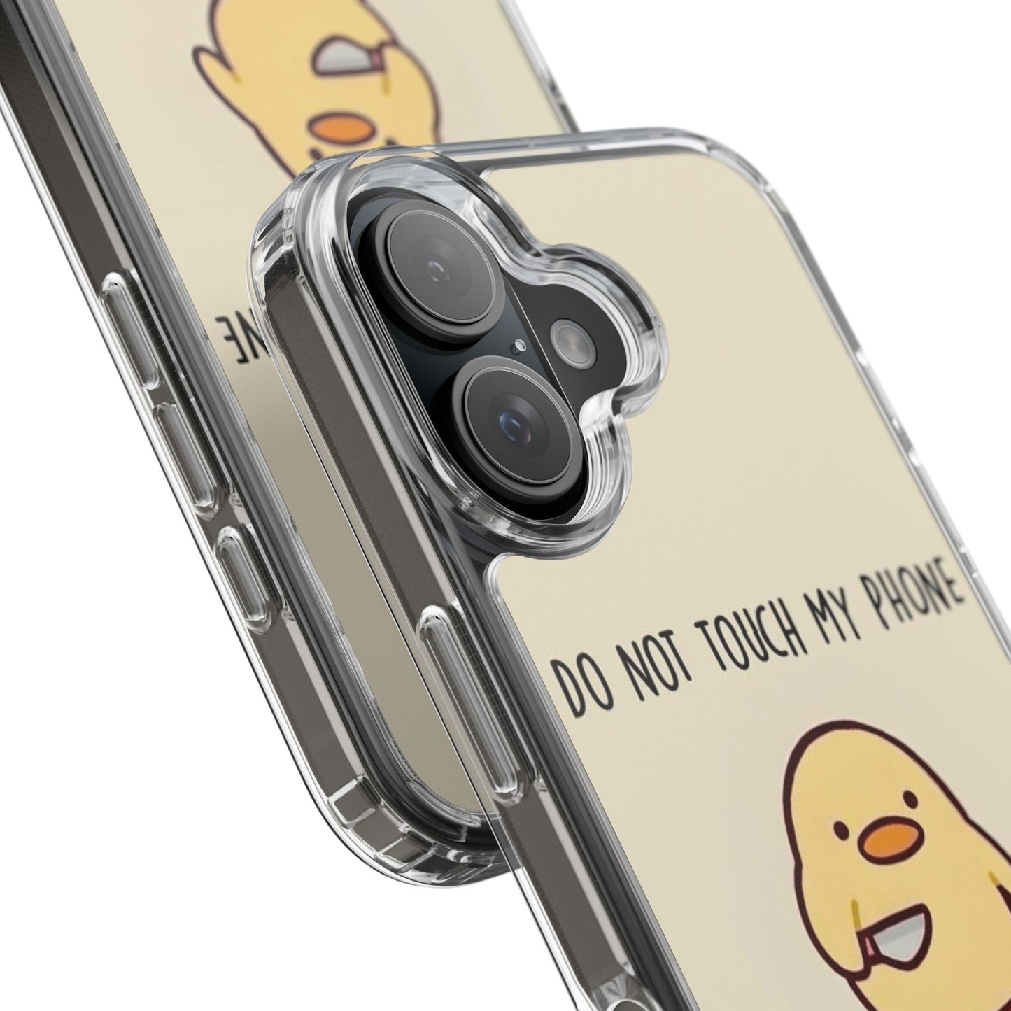 Funny Phone Case, Do Not Touch My Phone