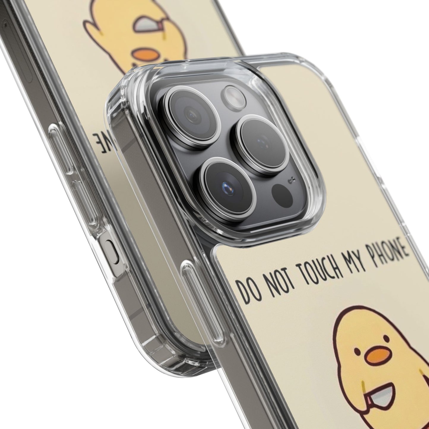Funny Phone Case, Do Not Touch My Phone