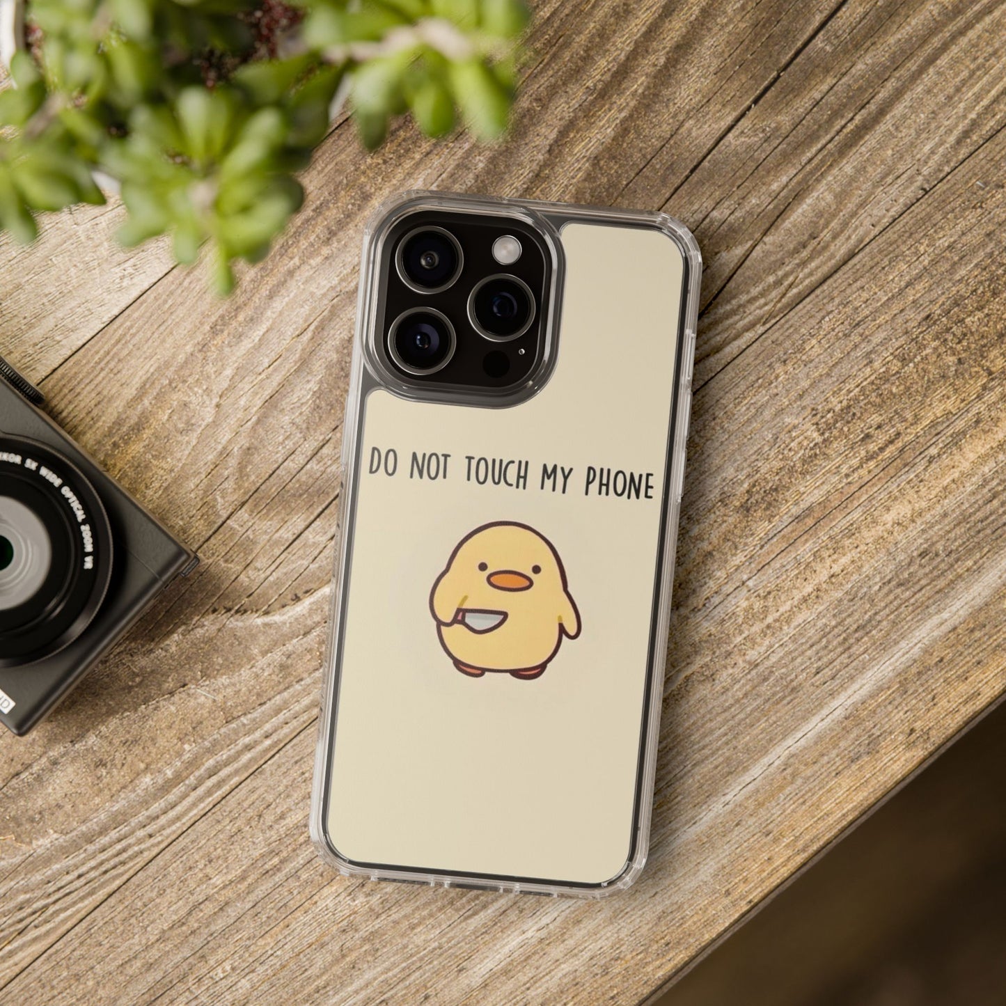 Funny Phone Case, Do Not Touch My Phone