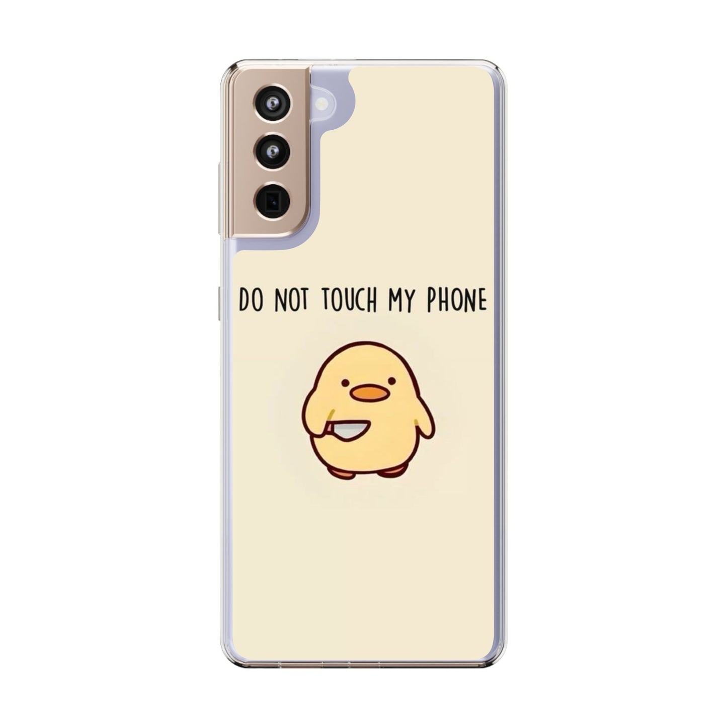 Funny Phone Case, Do Not Touch My Phone