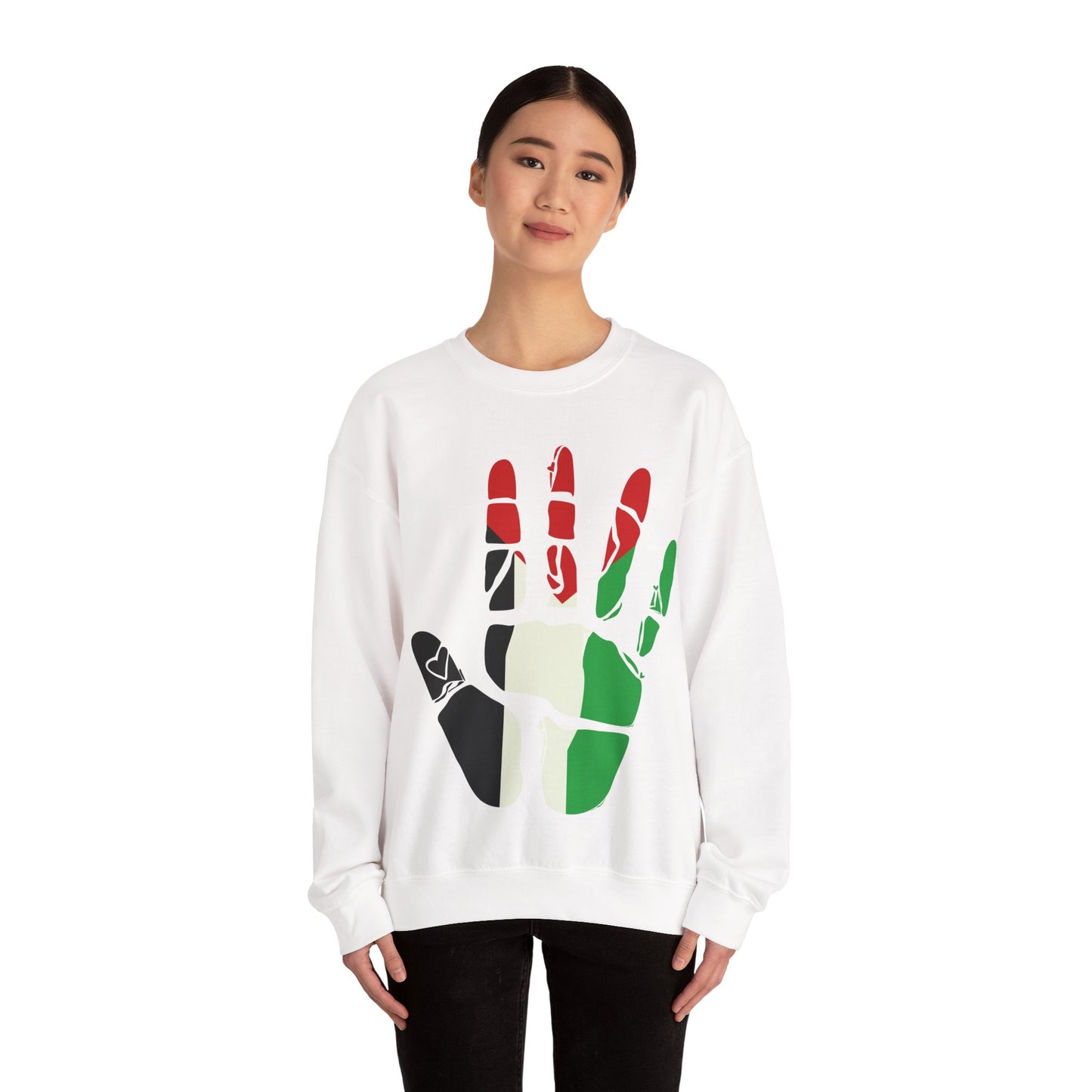 Free Palestine, Cultural Unity Crewneck Sweatshirt
