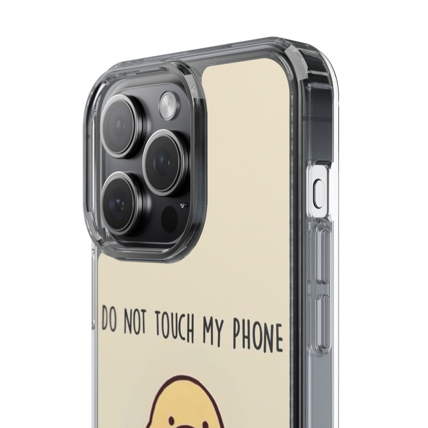 Funny Phone Case, Do Not Touch My Phone