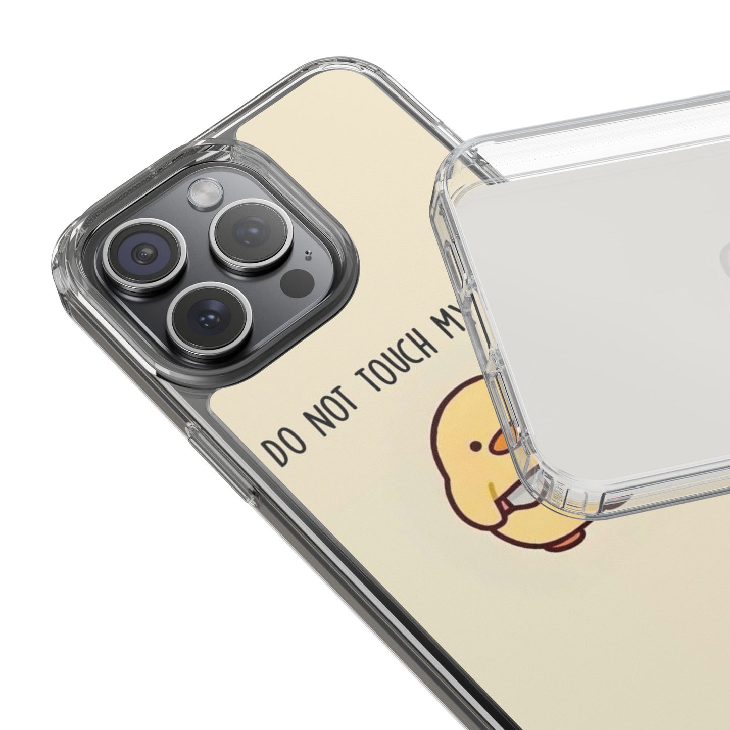 Funny Phone Case, Do Not Touch My Phone