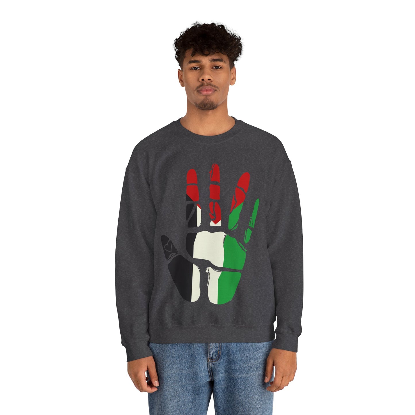 Free Palestine, Cultural Unity Crewneck Sweatshirt