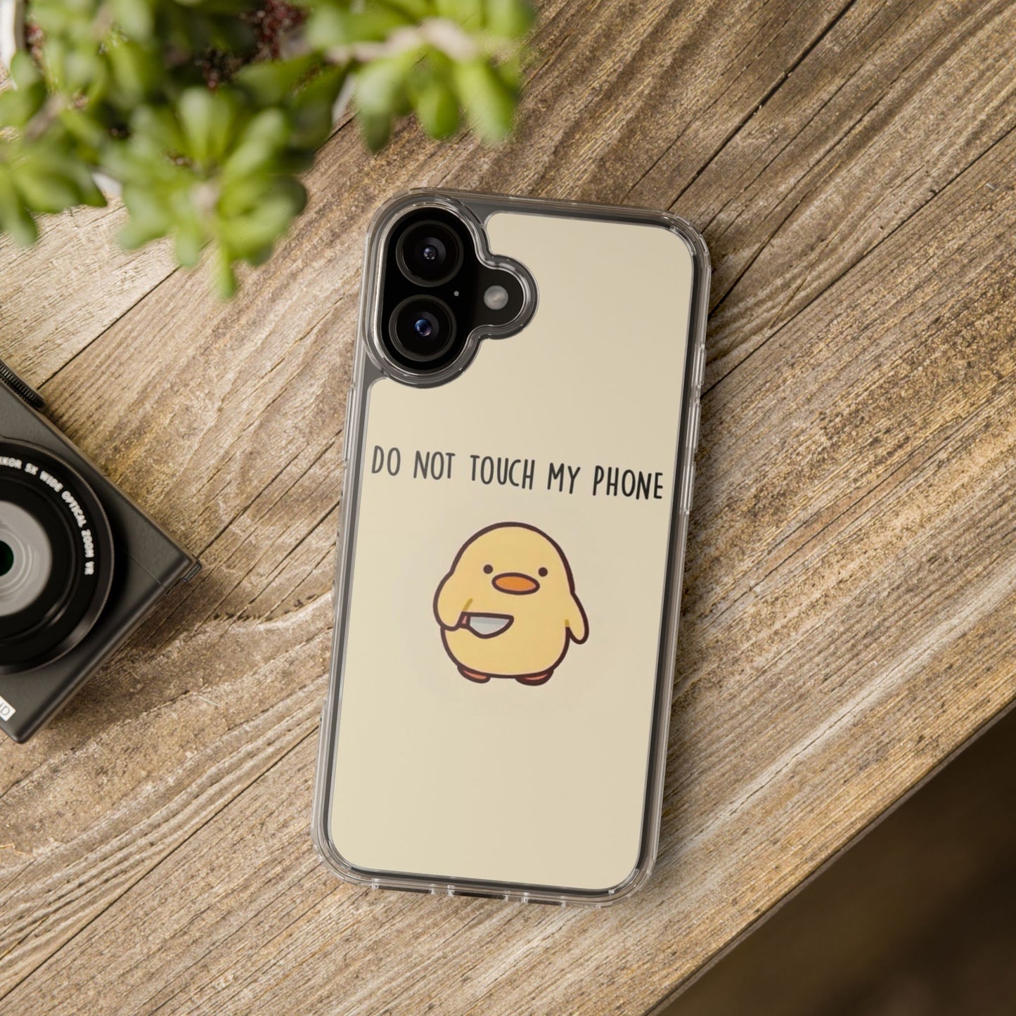 Funny Phone Case, Do Not Touch My Phone