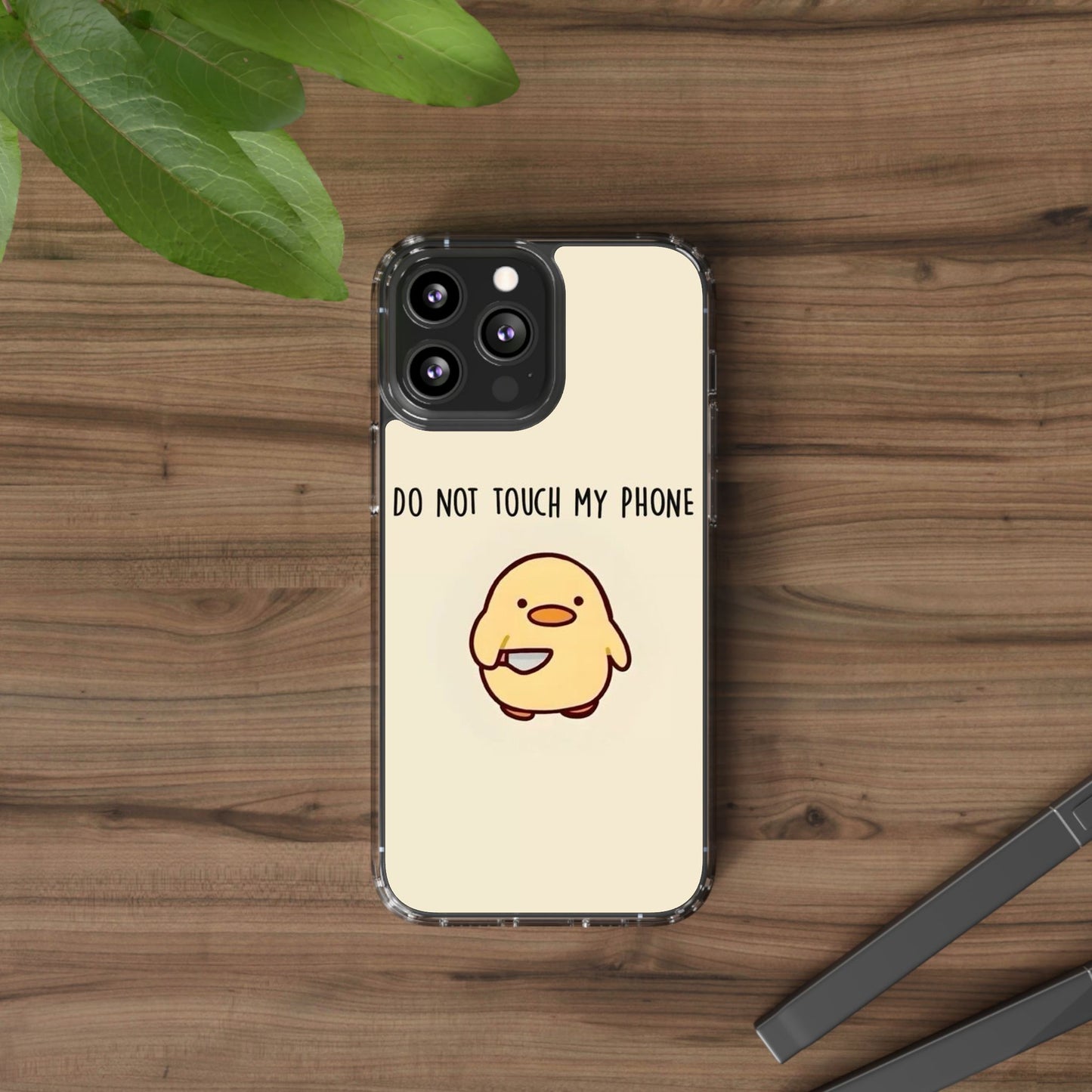 Funny Phone Case, Do Not Touch My Phone