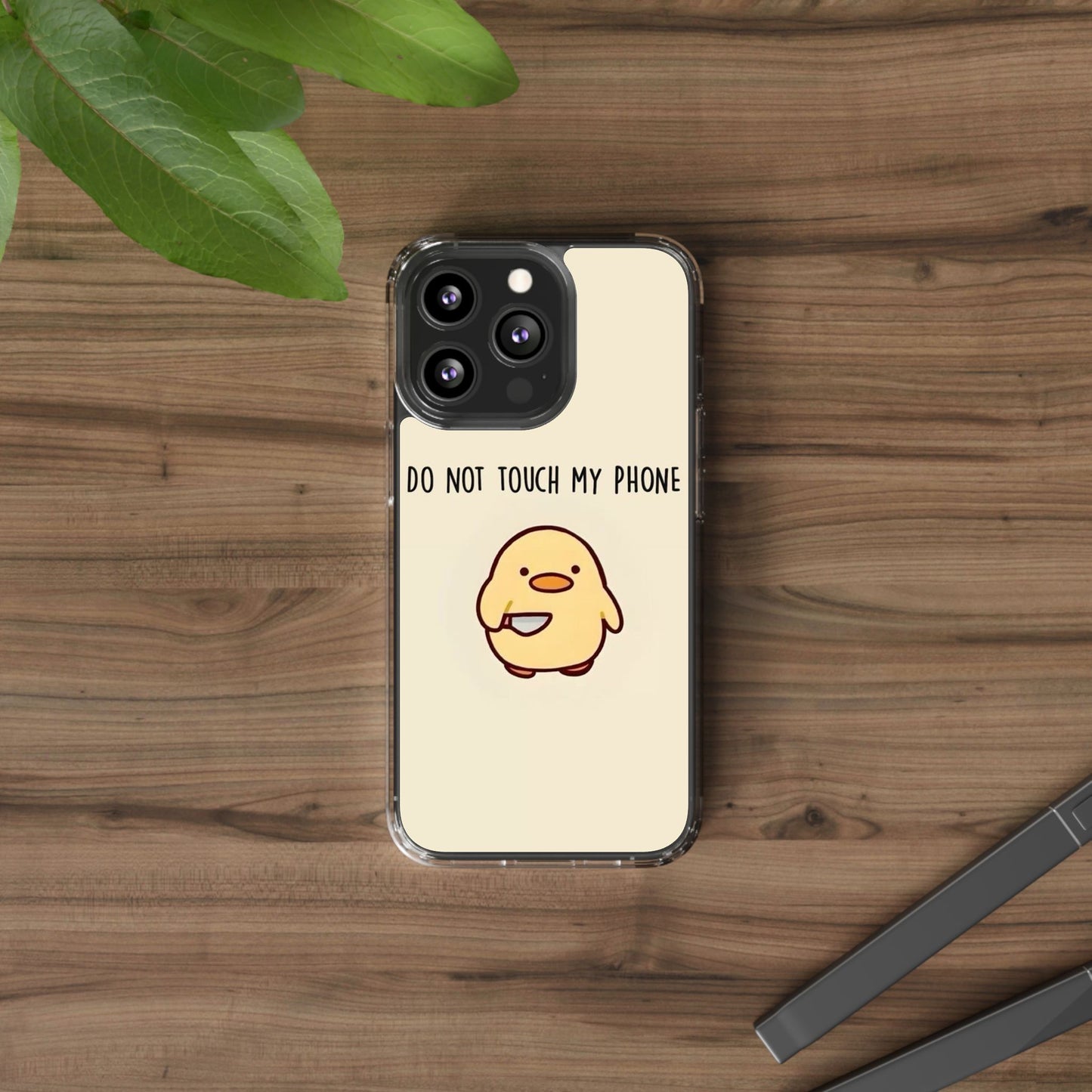 Funny Phone Case, Do Not Touch My Phone