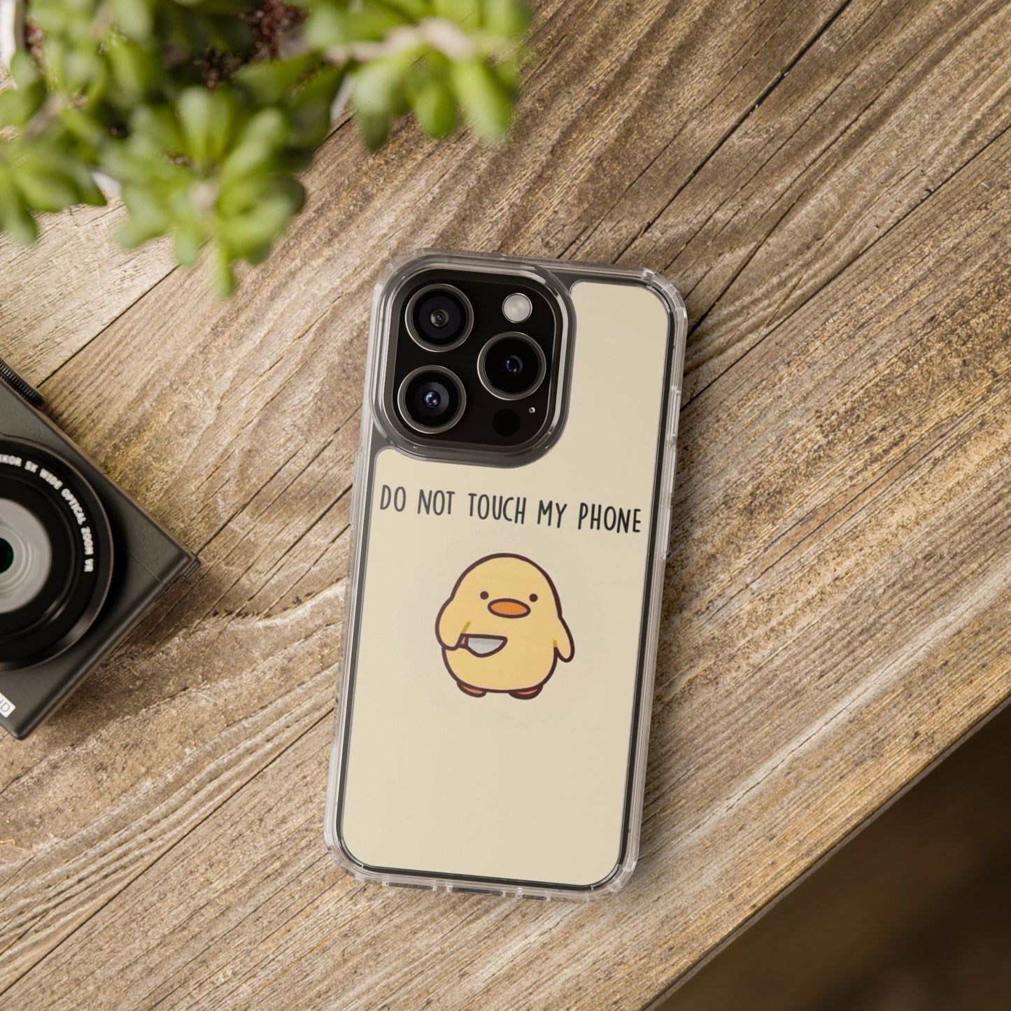 Funny Phone Case, Do Not Touch My Phone