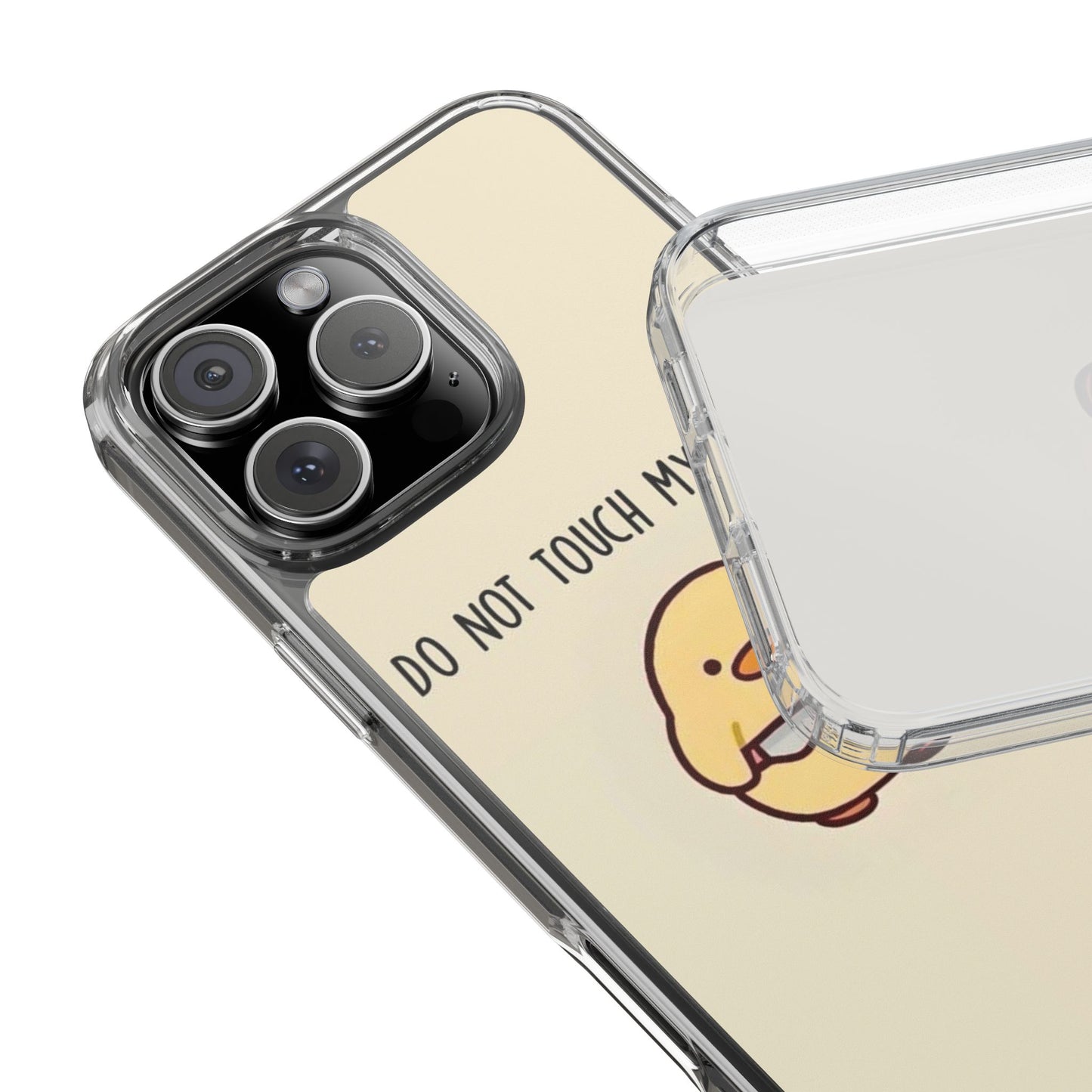 Funny Phone Case, Do Not Touch My Phone