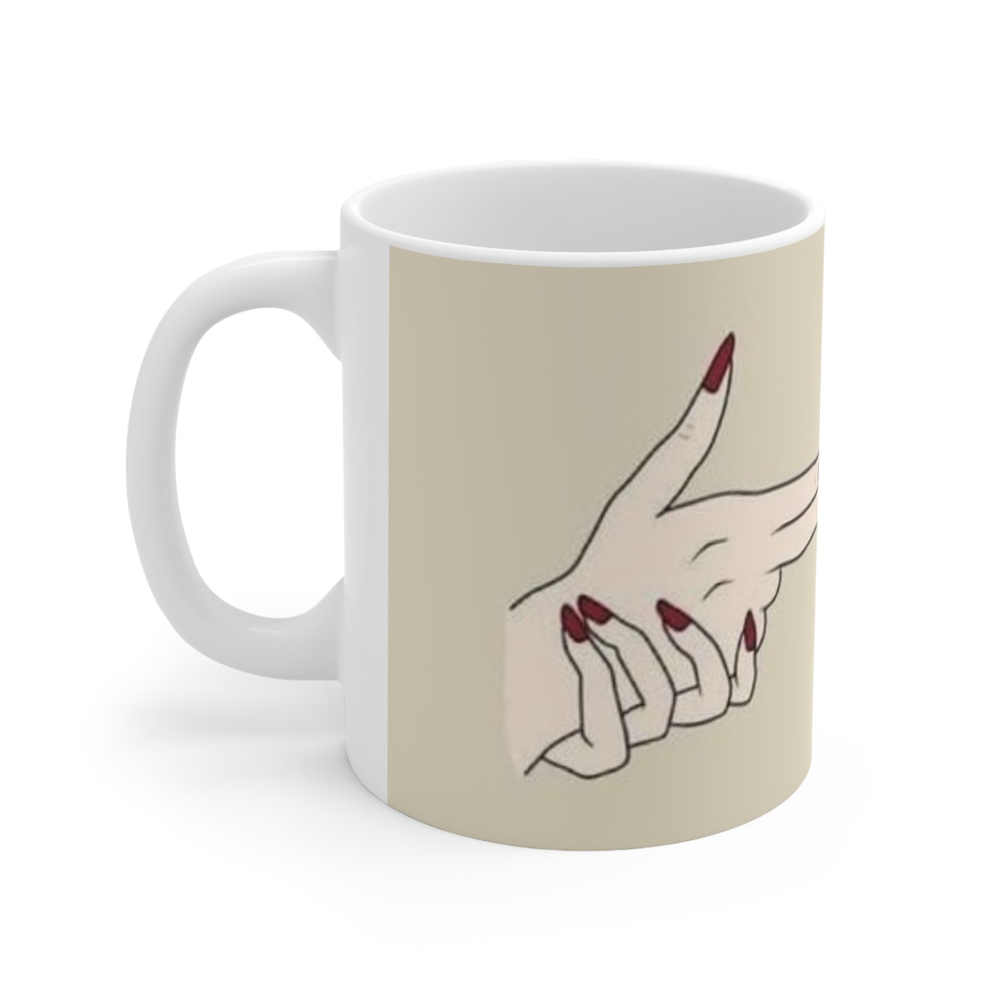 Chic Hand Gesture Coffee Mug