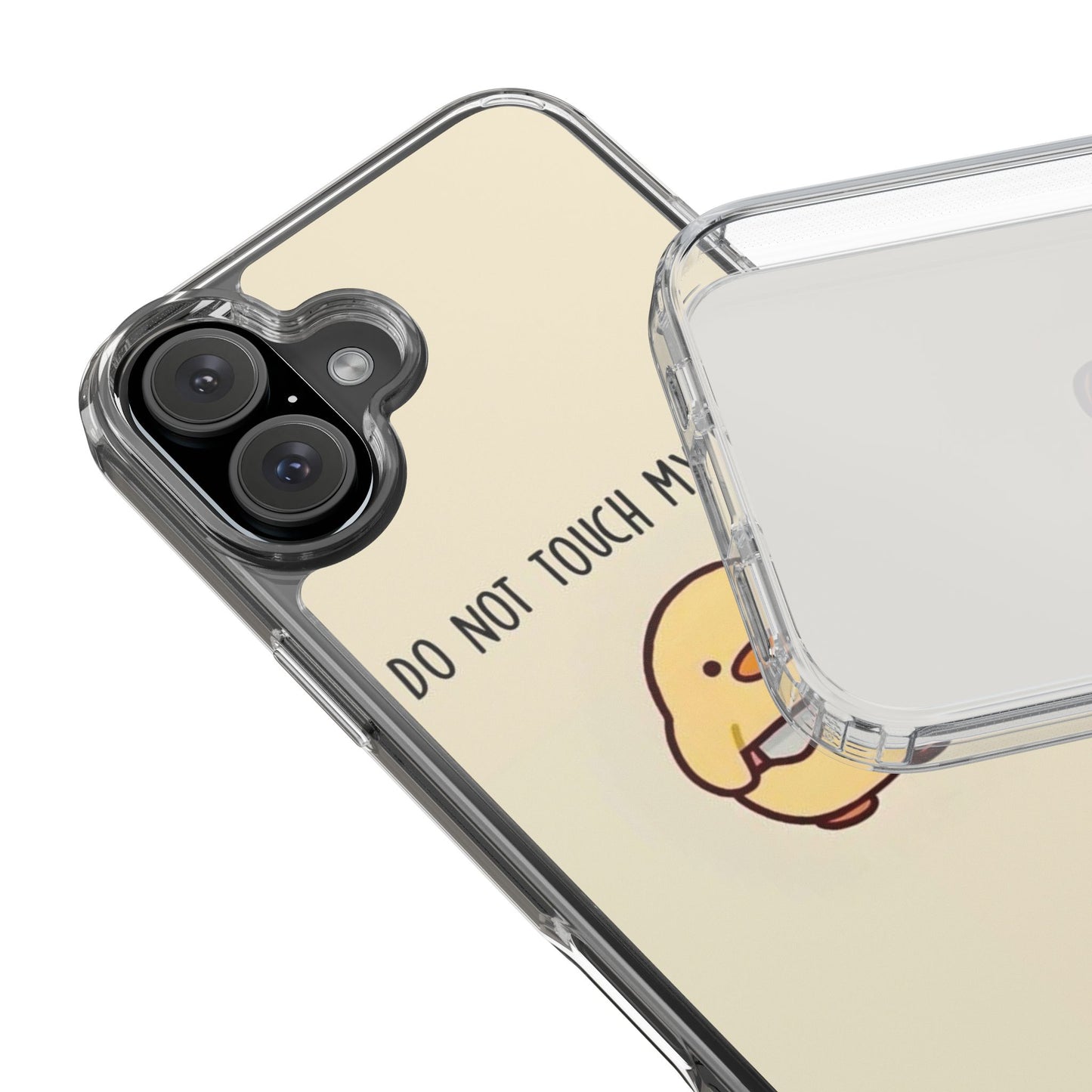 Funny Phone Case, Do Not Touch My Phone