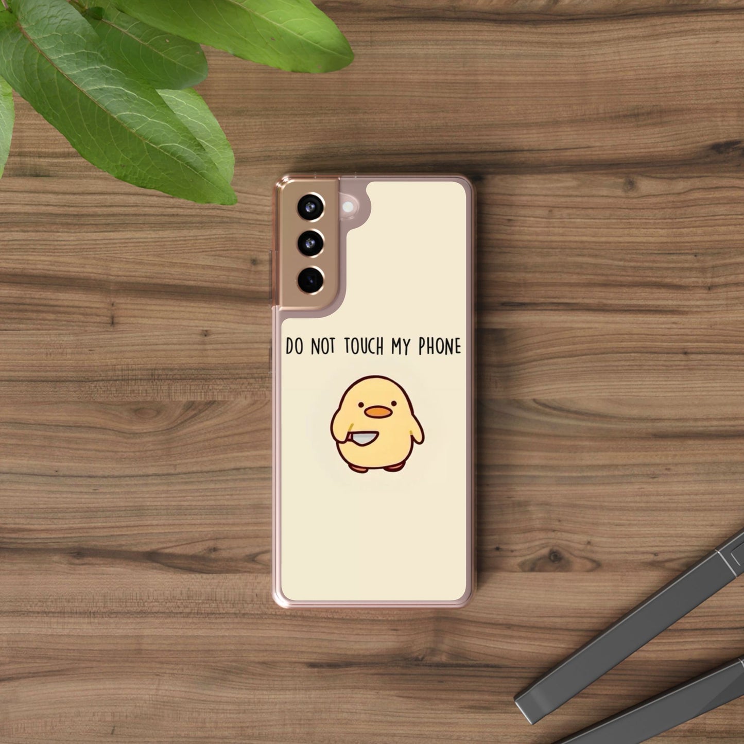 Funny Phone Case, Do Not Touch My Phone