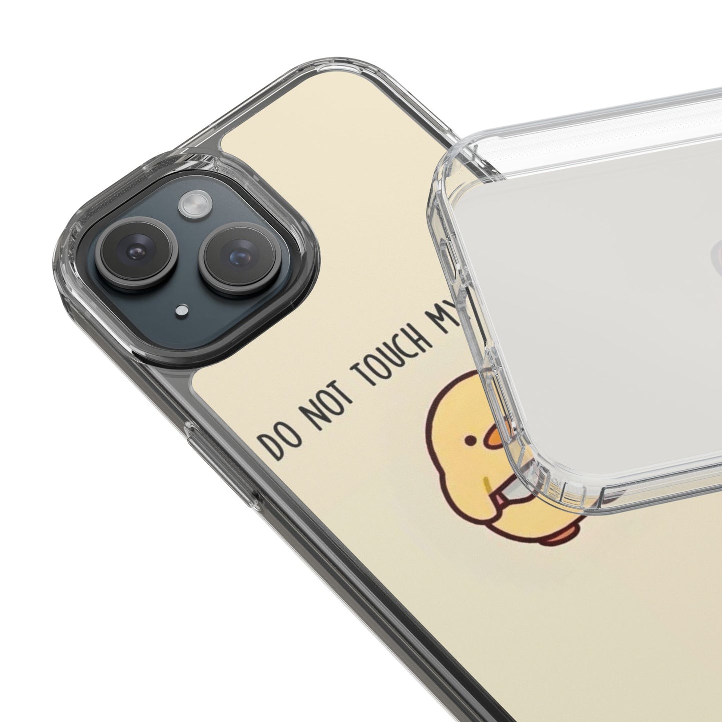 Funny Phone Case, Do Not Touch My Phone