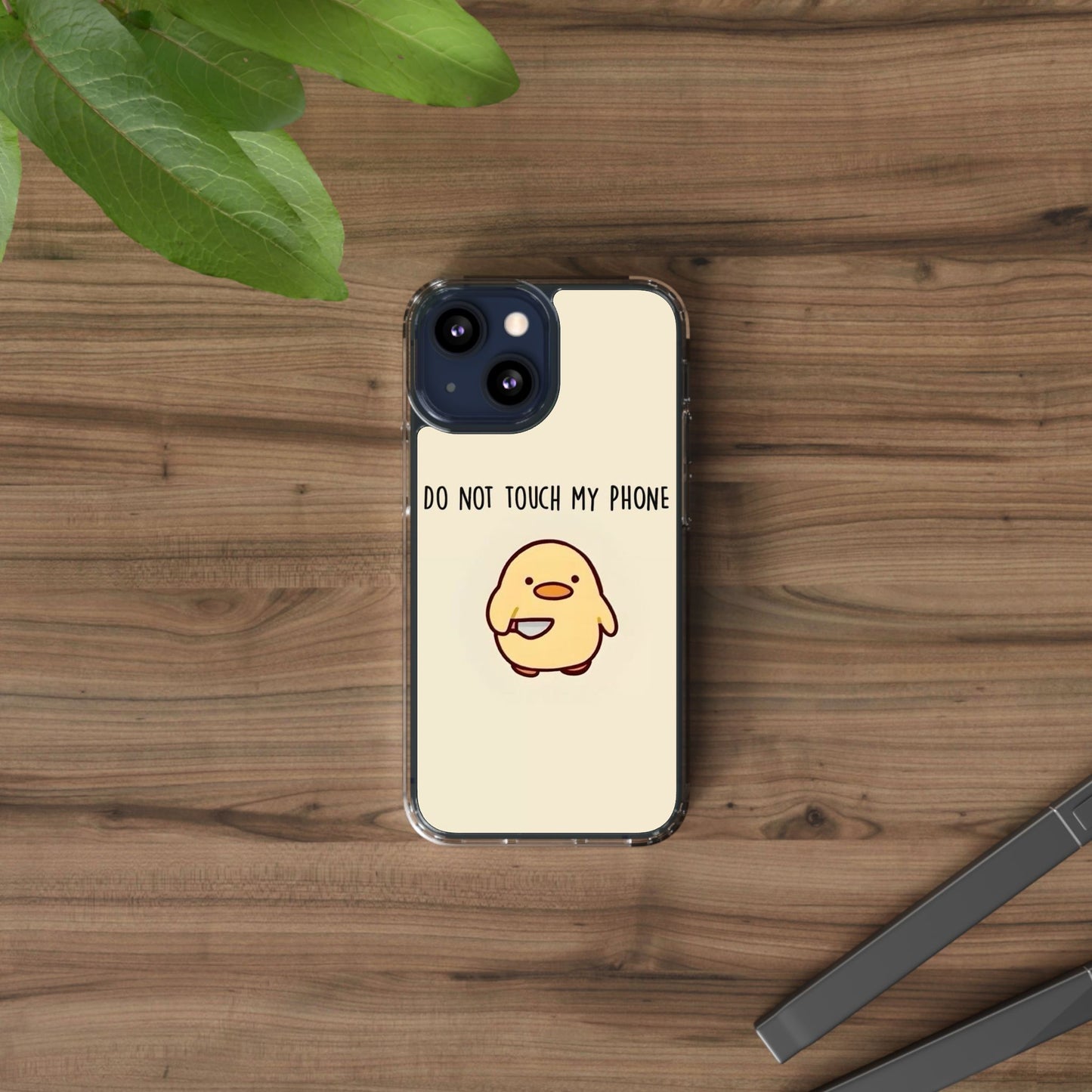 Funny Phone Case, Do Not Touch My Phone