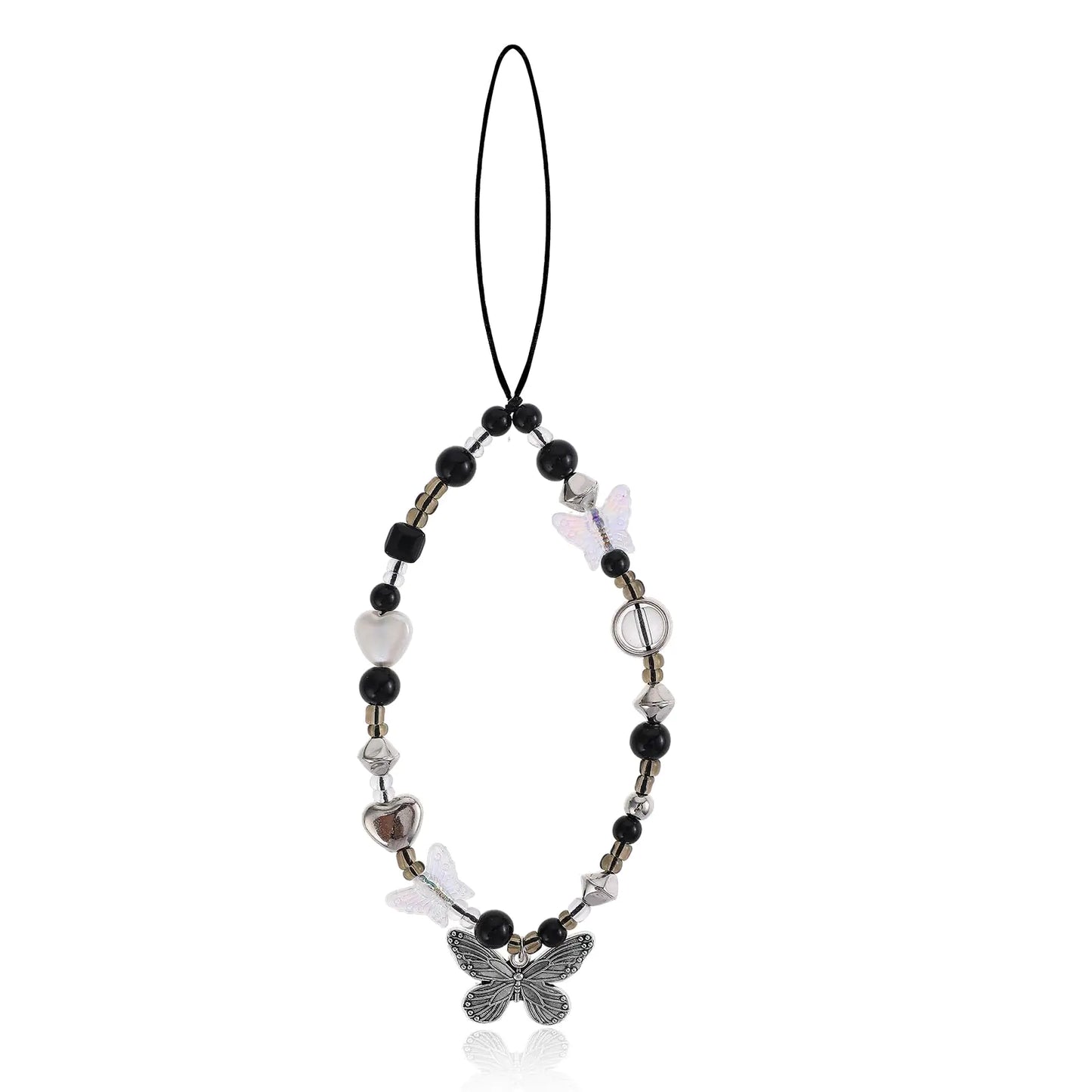 Phone Beaded Wrist Strap