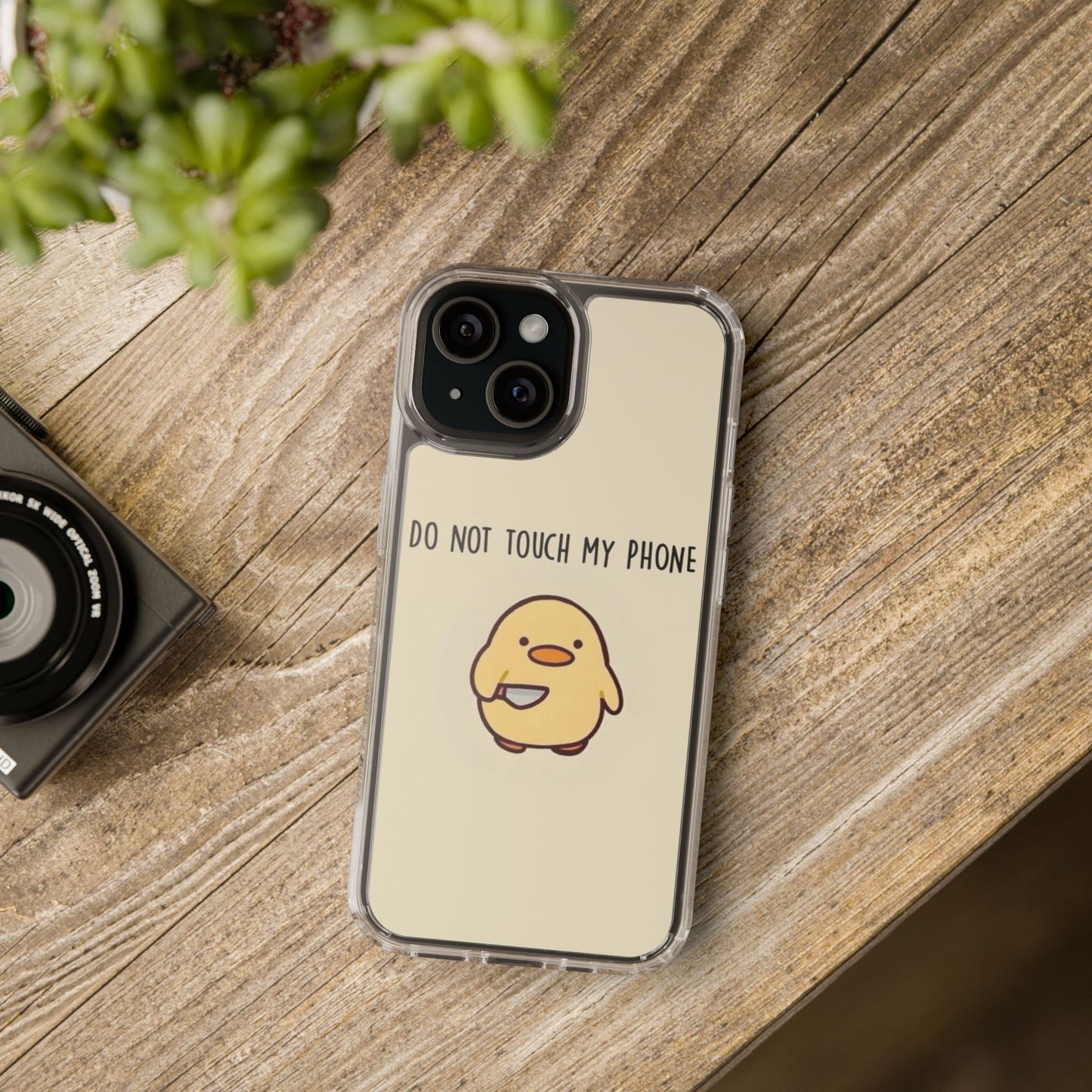 Funny Phone Case, Do Not Touch My Phone