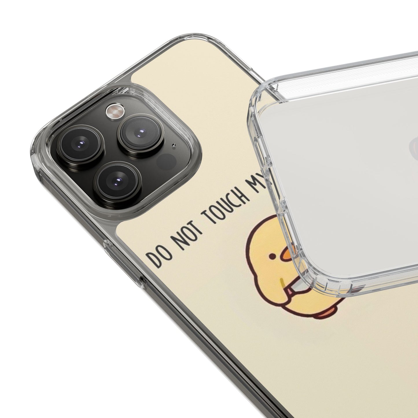 Funny Phone Case, Do Not Touch My Phone