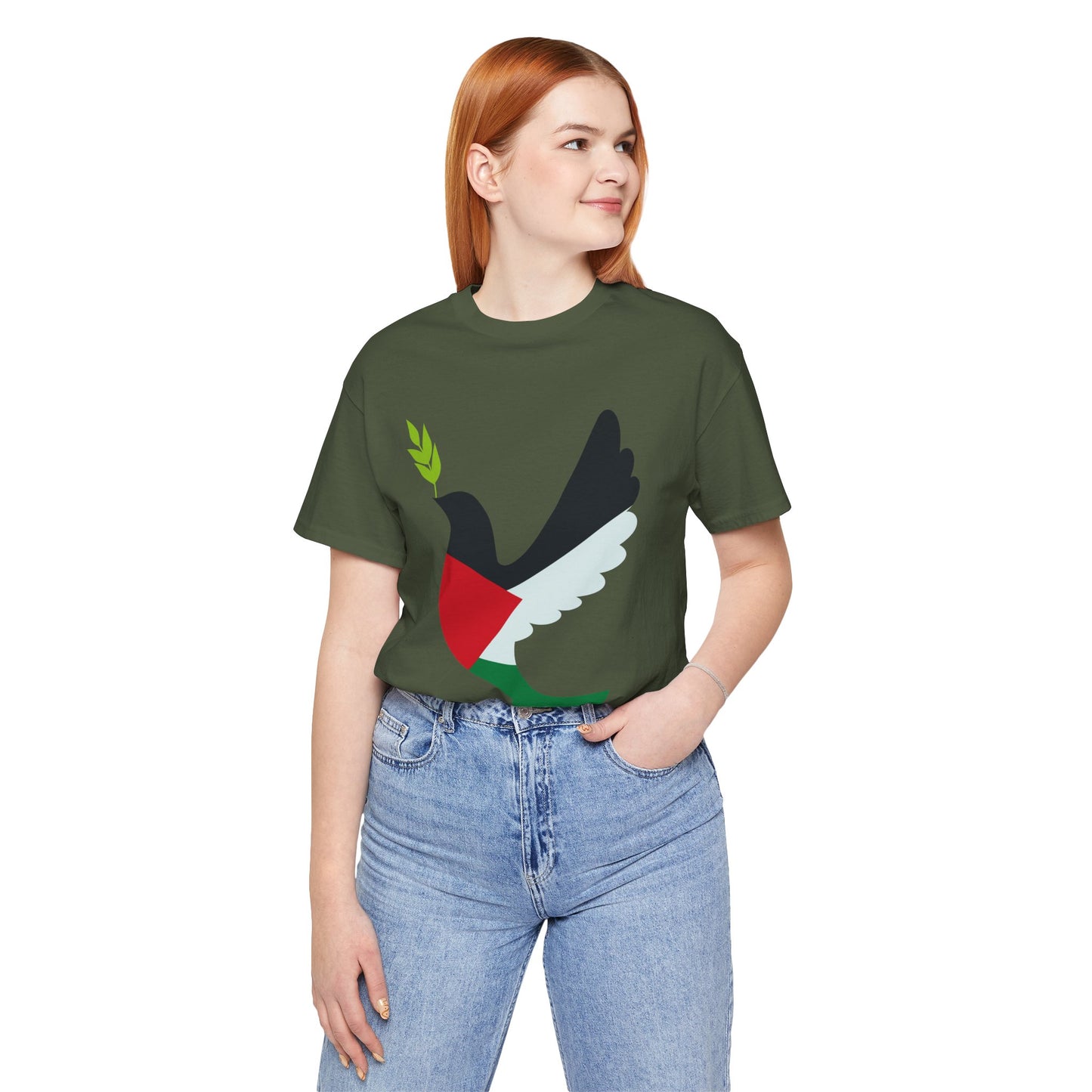 Peaceful Palestine Dove Tee