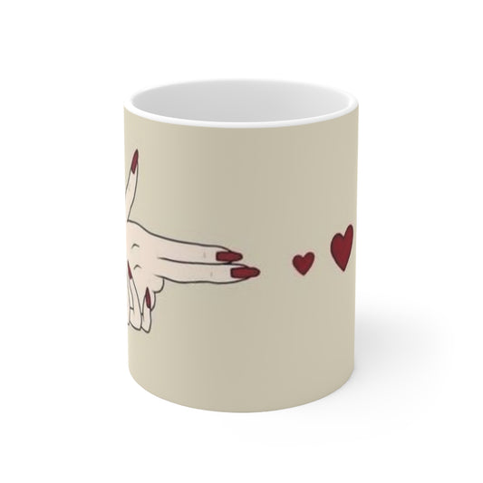 Chic Hand Gesture Coffee Mug