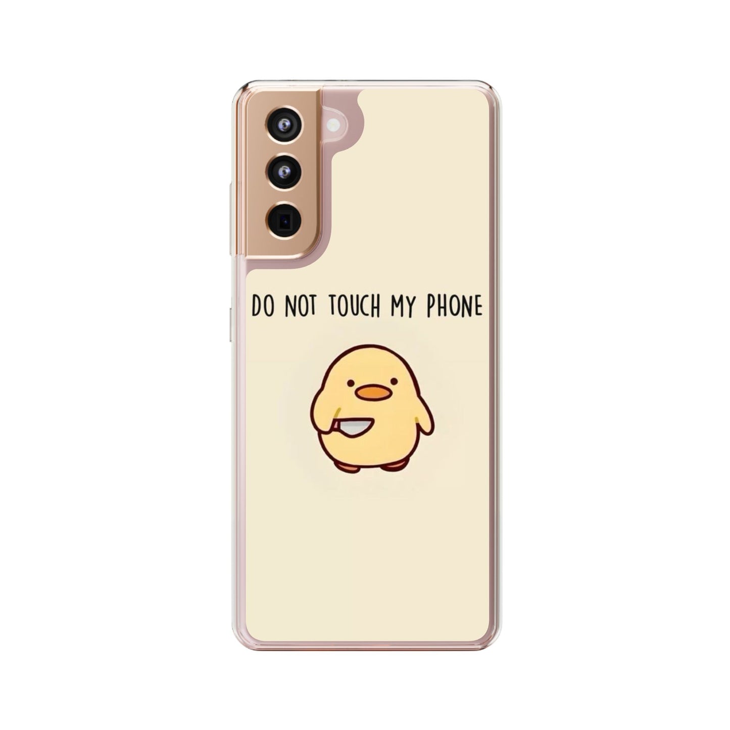 Funny Phone Case, Do Not Touch My Phone