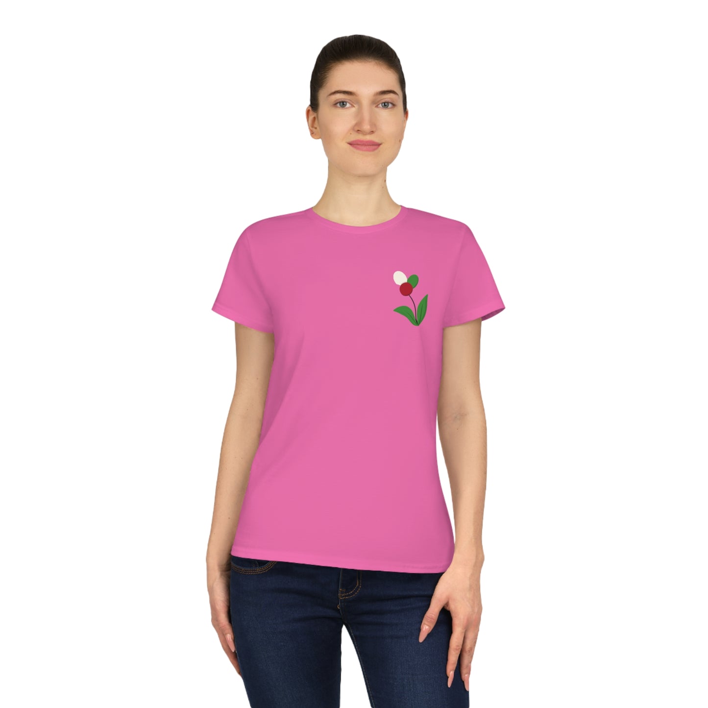 Free Palestine Ladies' Cotton T-Shirt, Cute Graphic Tee, Casual Wear