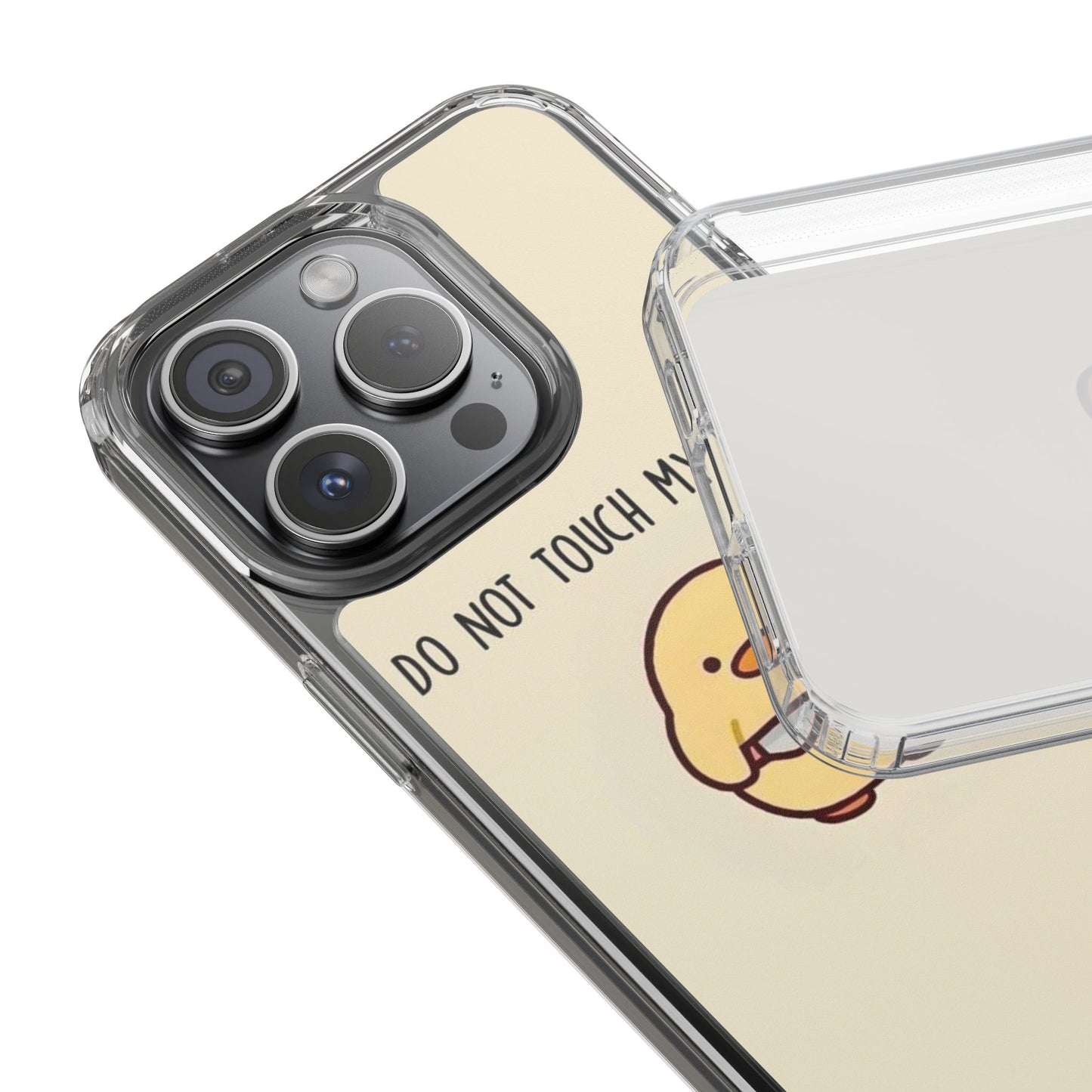 Funny Phone Case, Do Not Touch My Phone