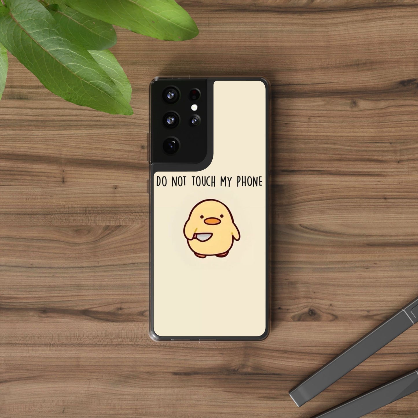 Funny Phone Case, Do Not Touch My Phone