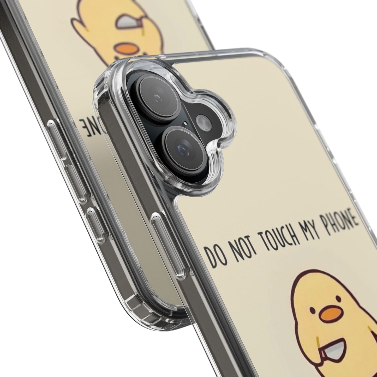Funny Phone Case, Do Not Touch My Phone