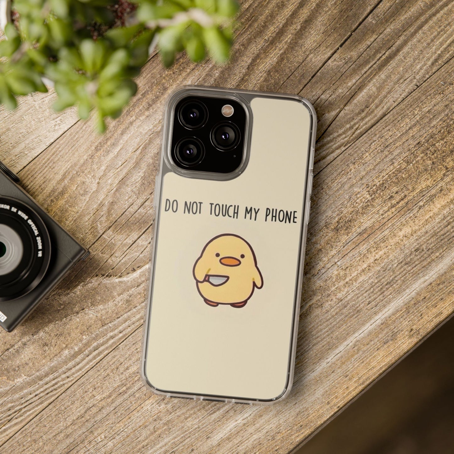 Funny Phone Case, Do Not Touch My Phone