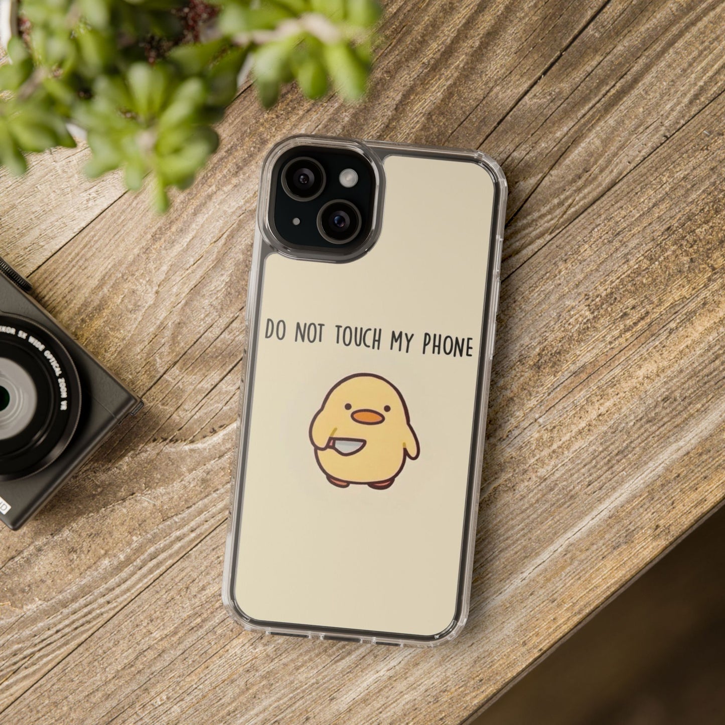 Funny Phone Case, Do Not Touch My Phone