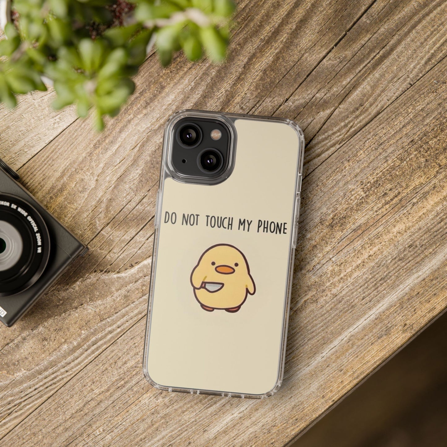 Funny Phone Case, Do Not Touch My Phone