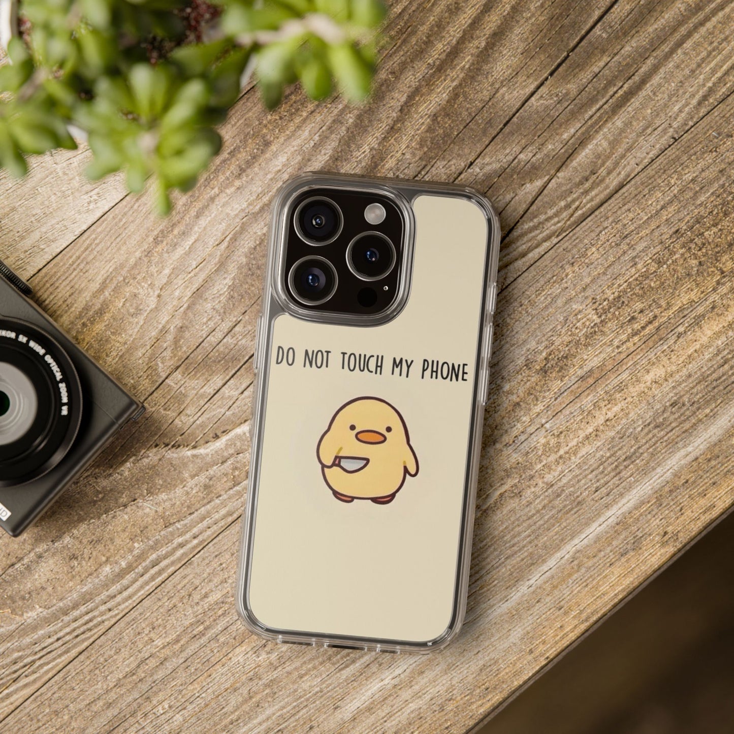Funny Phone Case, Do Not Touch My Phone