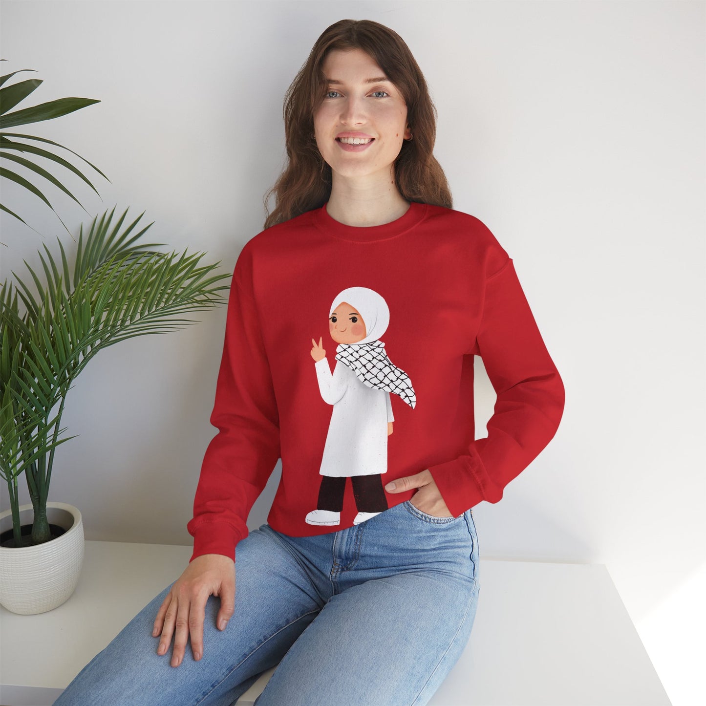 Peaceful Diversity Crewneck Sweatshirt | Unisex Pullover for Everyday Comfort, Inclusive Fashion, Gifts for Activists, Cozy Sweatshirt