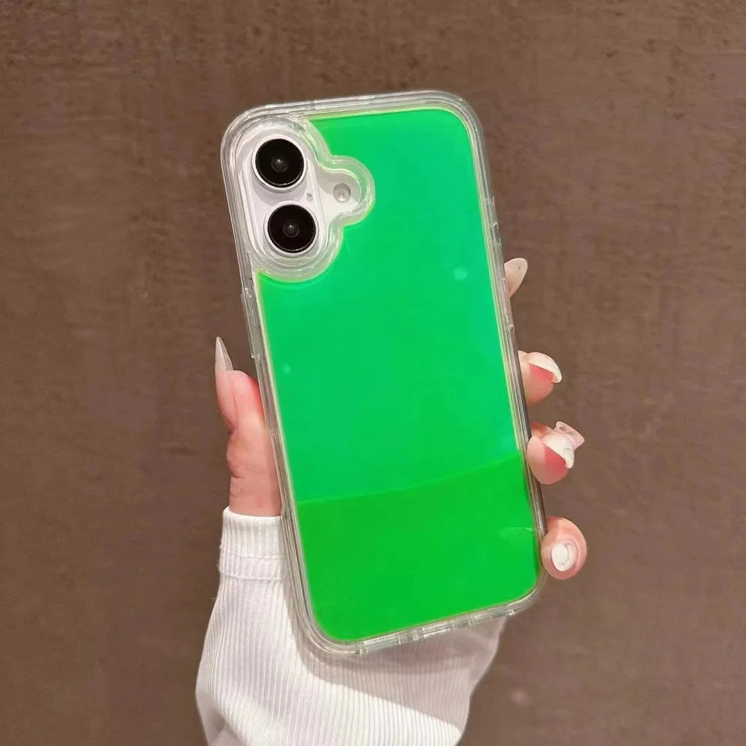 Luminous Glitter iPhone Case