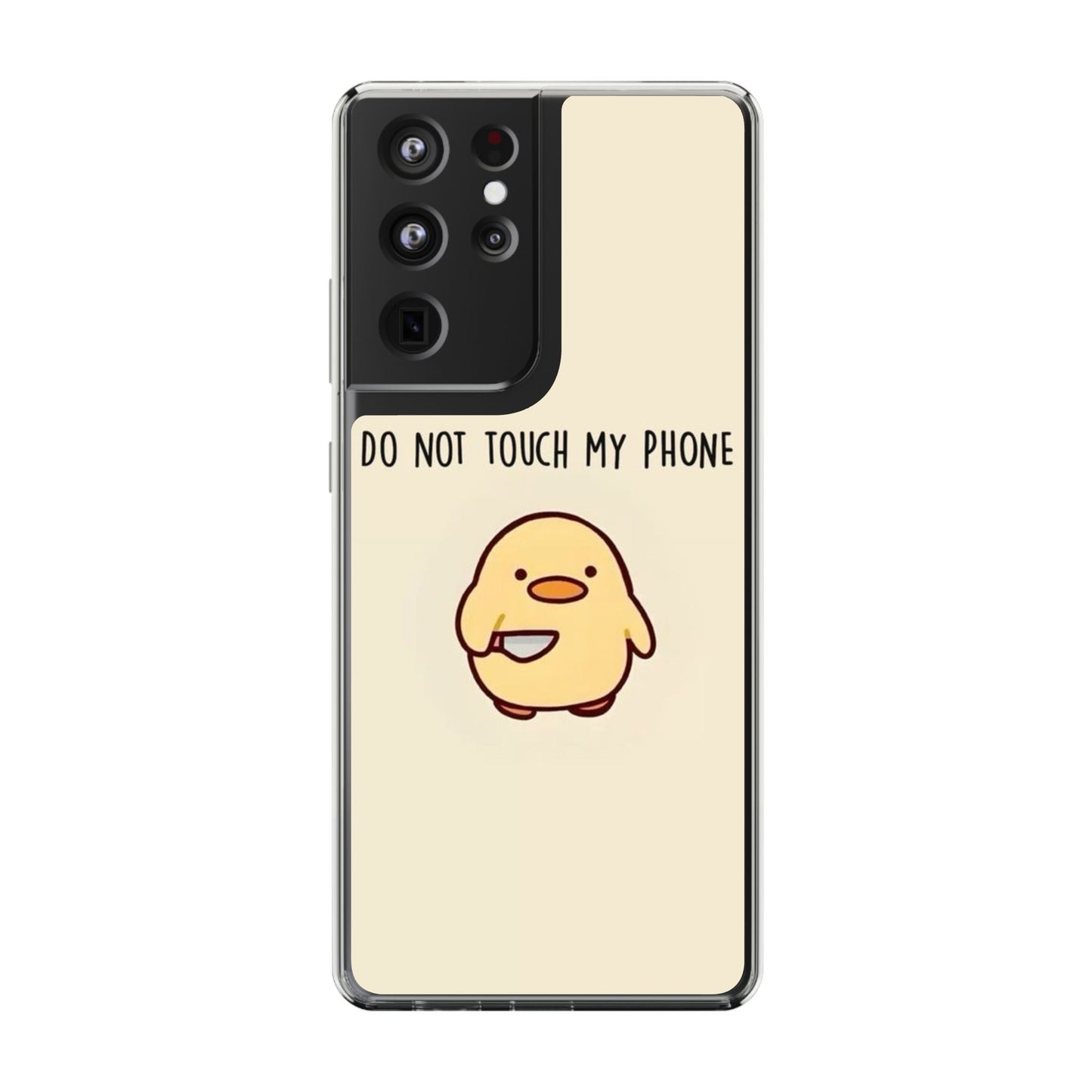 Funny Phone Case, Do Not Touch My Phone