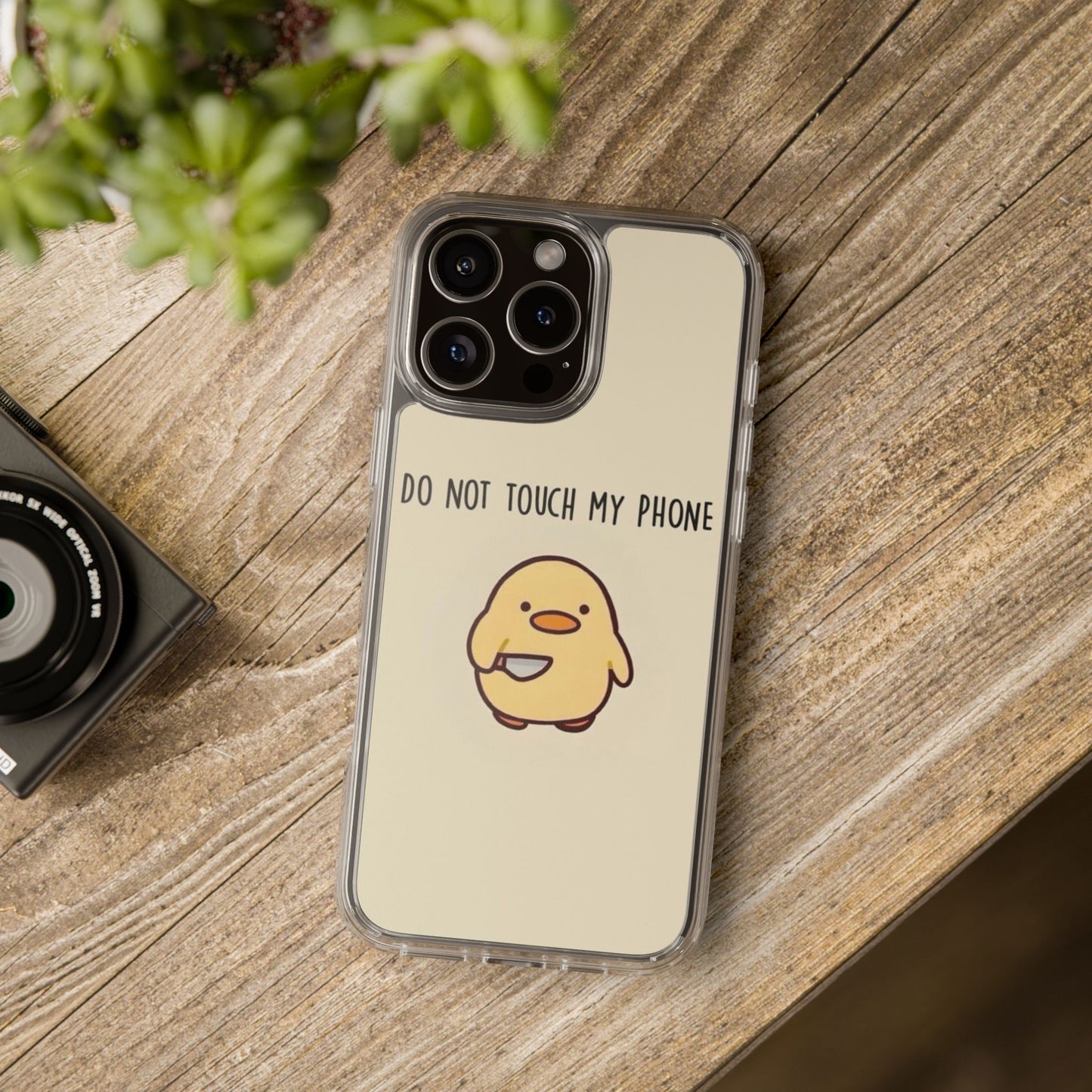 Funny Phone Case, Do Not Touch My Phone