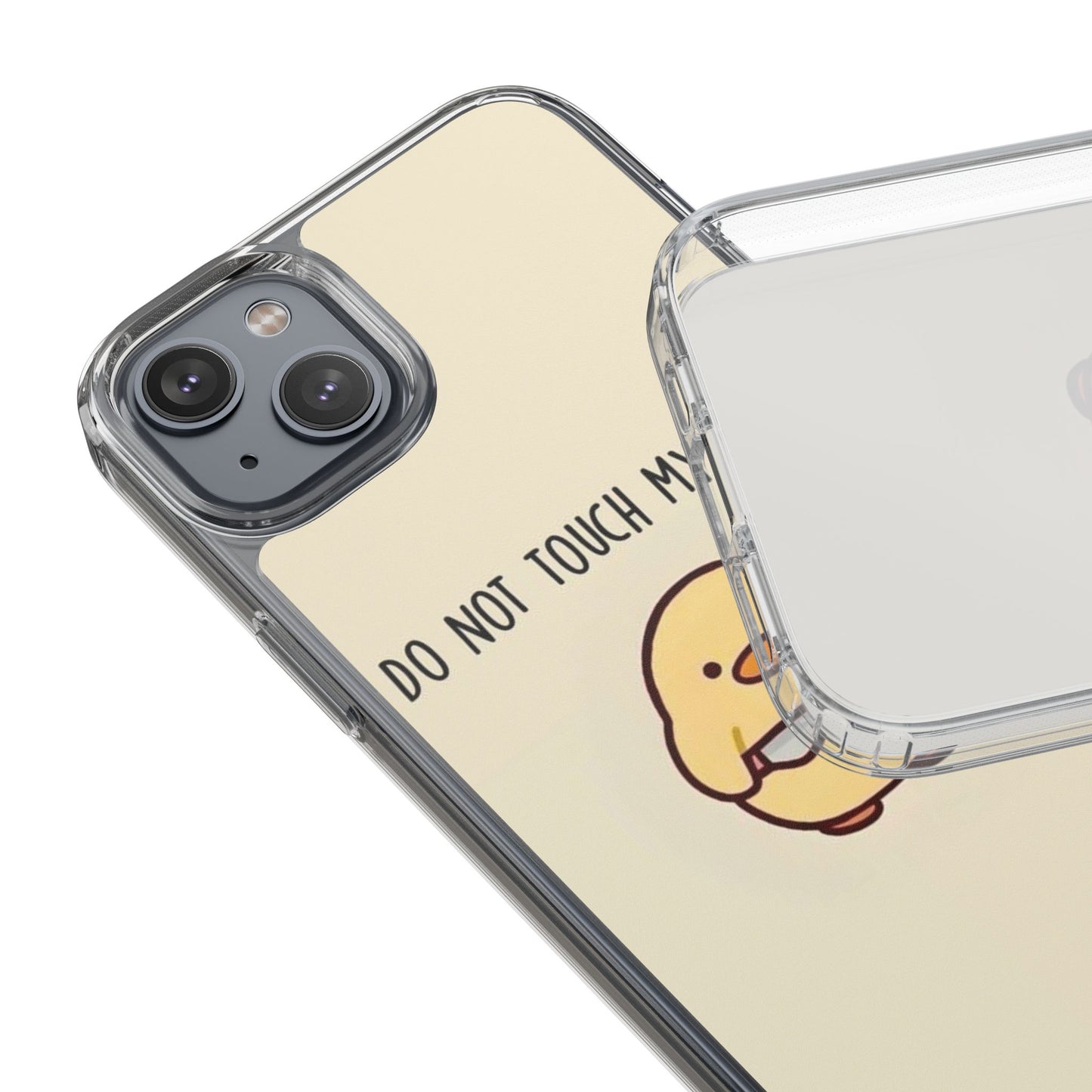 Funny Phone Case, Do Not Touch My Phone