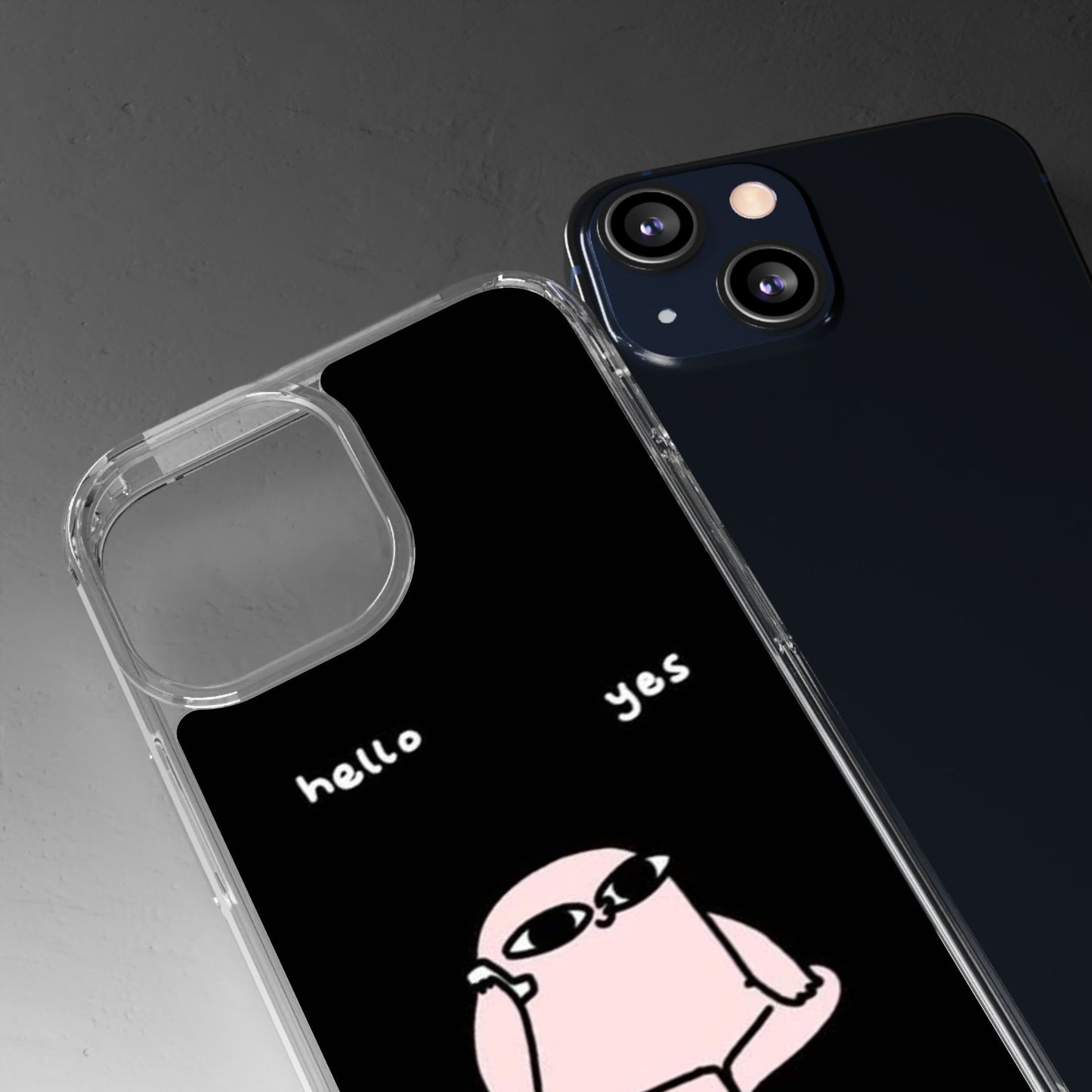 Cute Clear Phone Case with Playful Design, Ideal for Self-Care Gifts, Fun Birthday Presents, Daily Mood Boosters, Humorous [...]
