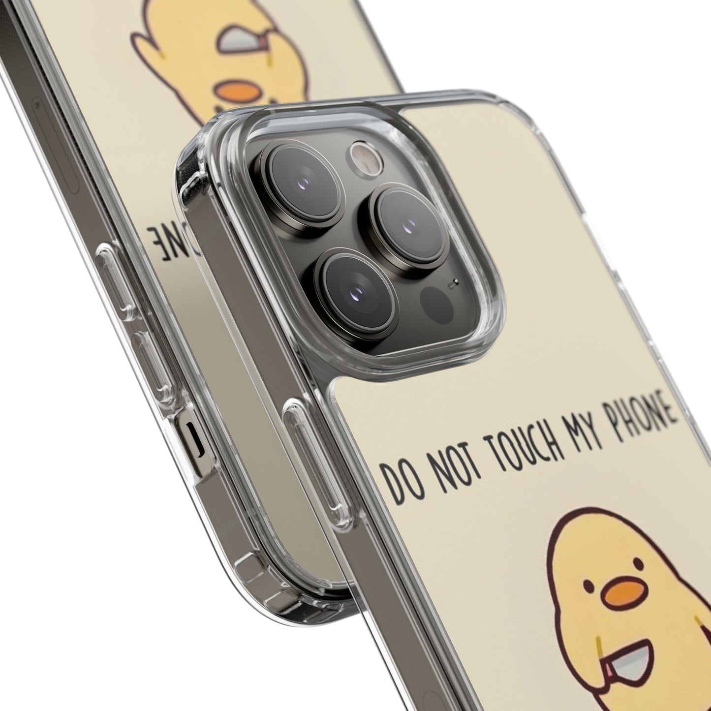 Funny Phone Case, Do Not Touch My Phone