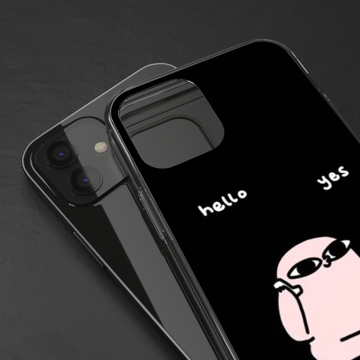 Cute Clear Phone Case with Playful Design, Ideal for Self-Care Gifts, Fun Birthday Presents, Daily Mood Boosters, Humorous [...]