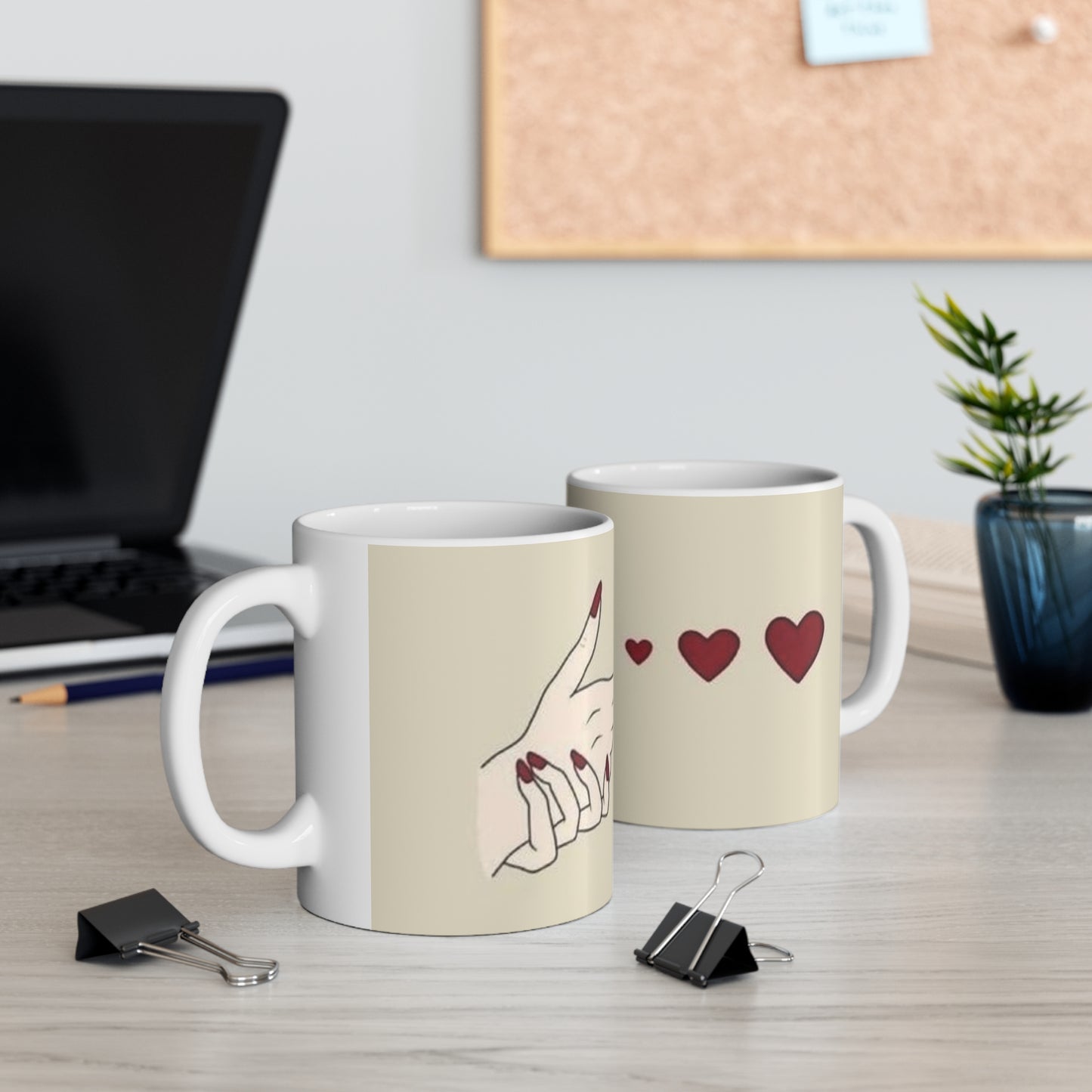 Chic Hand Gesture Coffee Mug