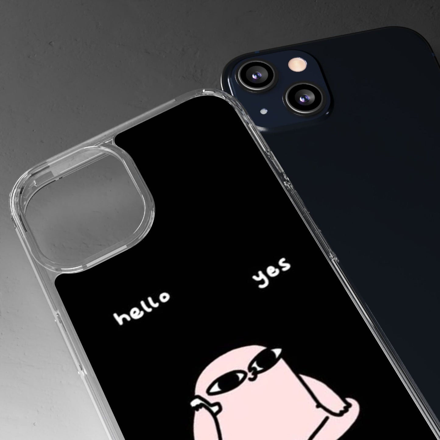 Cute Clear Phone Case with Playful Design, Ideal for Self-Care Gifts, Fun Birthday Presents, Daily Mood Boosters, Humorous [...]