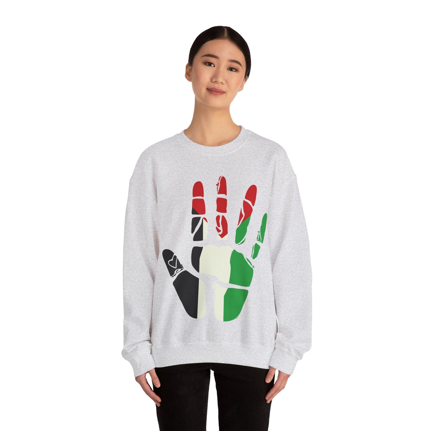 Free Palestine, Cultural Unity Crewneck Sweatshirt