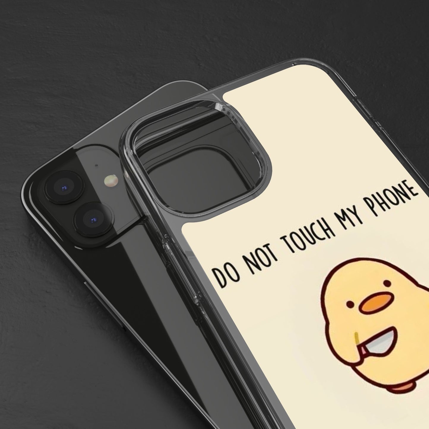 Funny Phone Case, Do Not Touch My Phone
