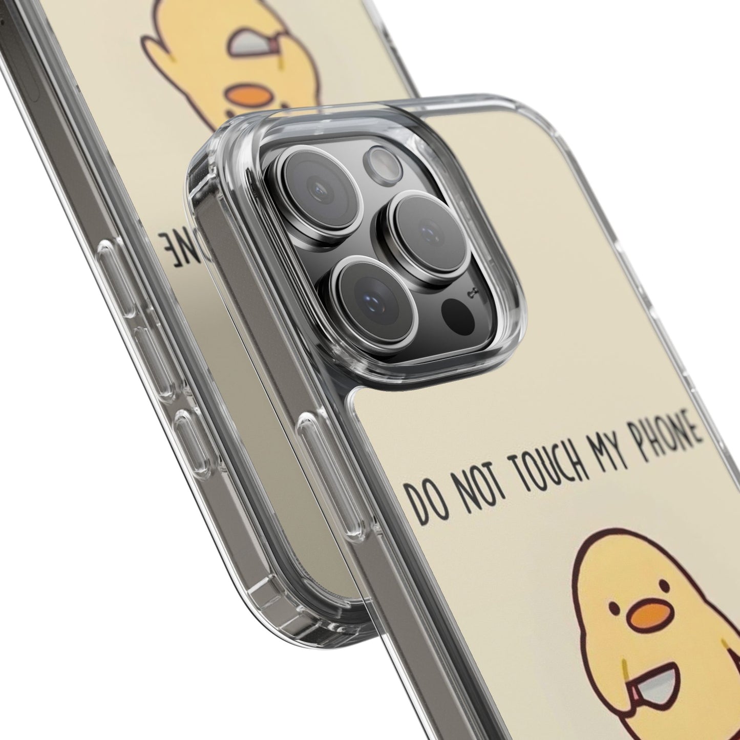 Funny Phone Case, Do Not Touch My Phone