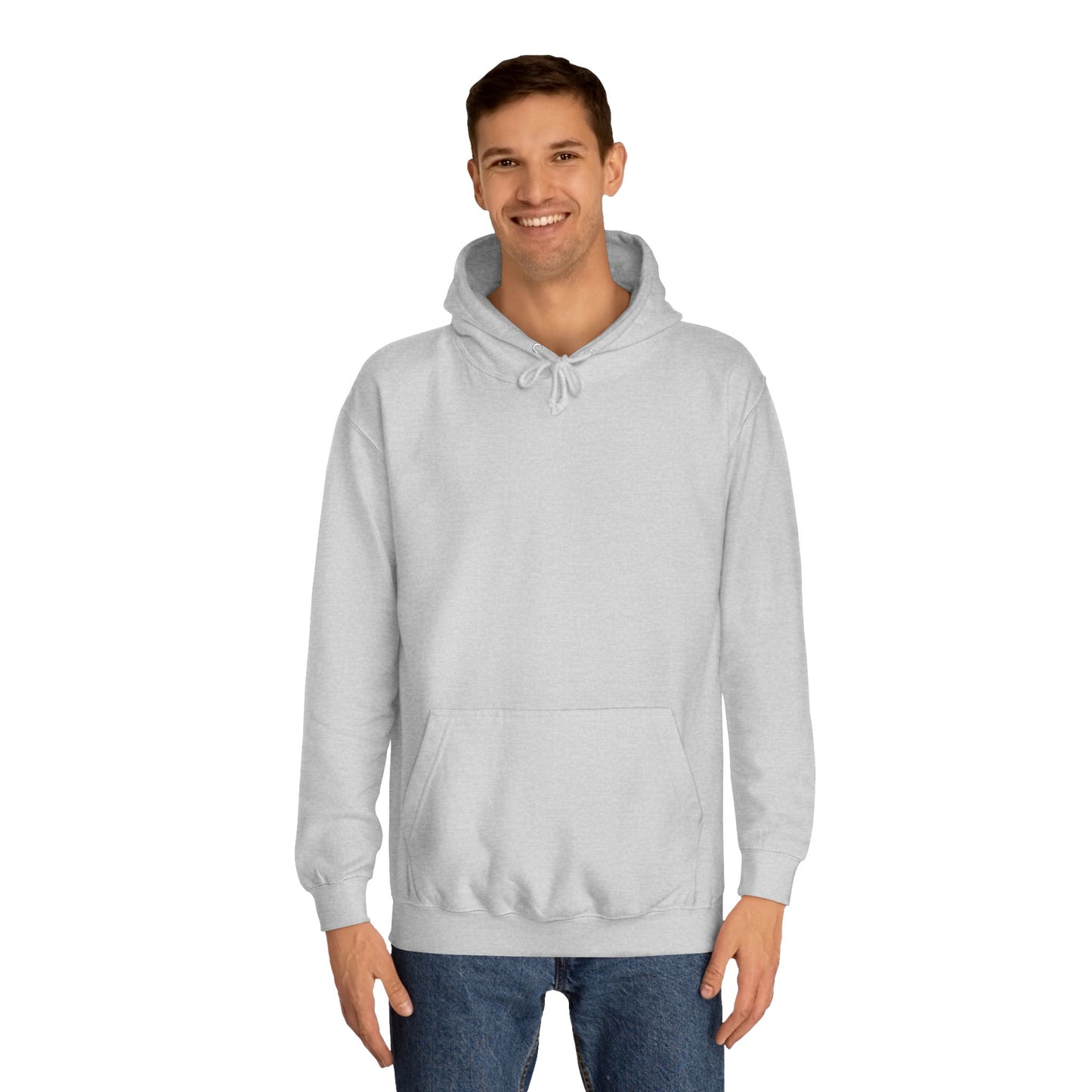 Trendy Unisex College Hoodie with Motivational Text, Great for Students, Stylish Casual Wear, Gift Idea, School Spirit