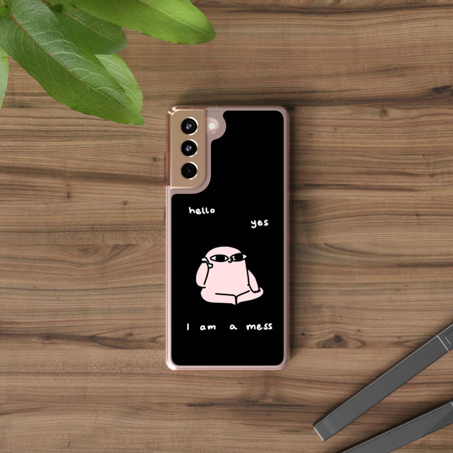 Cute Clear Phone Case with Playful Design, Ideal for Self-Care Gifts, Fun Birthday Presents, Daily Mood Boosters, Humorous [...]