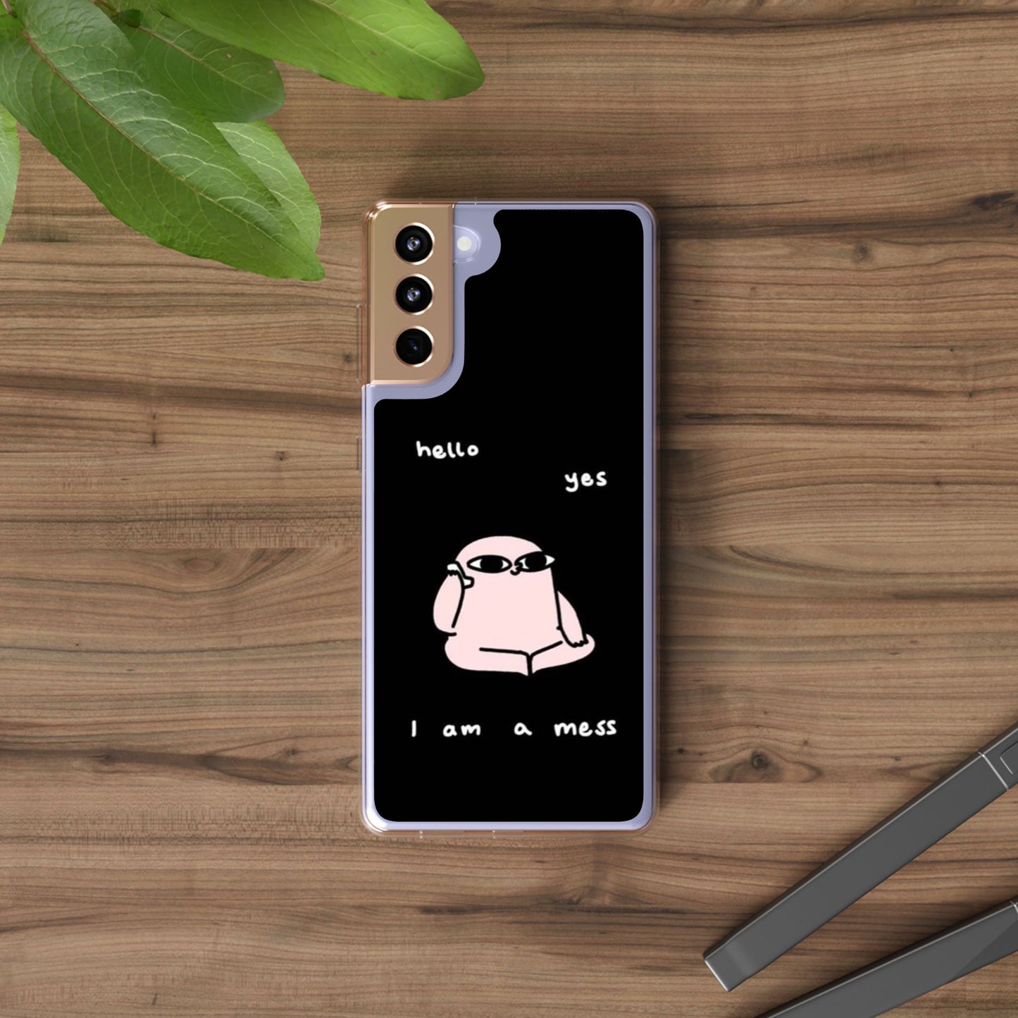 Cute Clear Phone Case with Playful Design, Ideal for Self-Care Gifts, Fun Birthday Presents, Daily Mood Boosters, Humorous [...]
