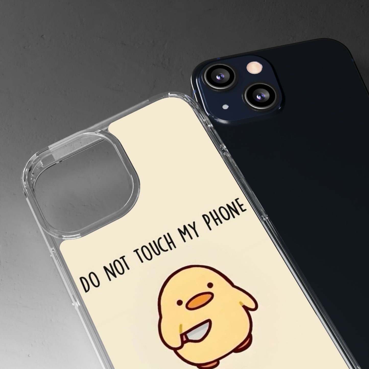 Funny Phone Case, Do Not Touch My Phone